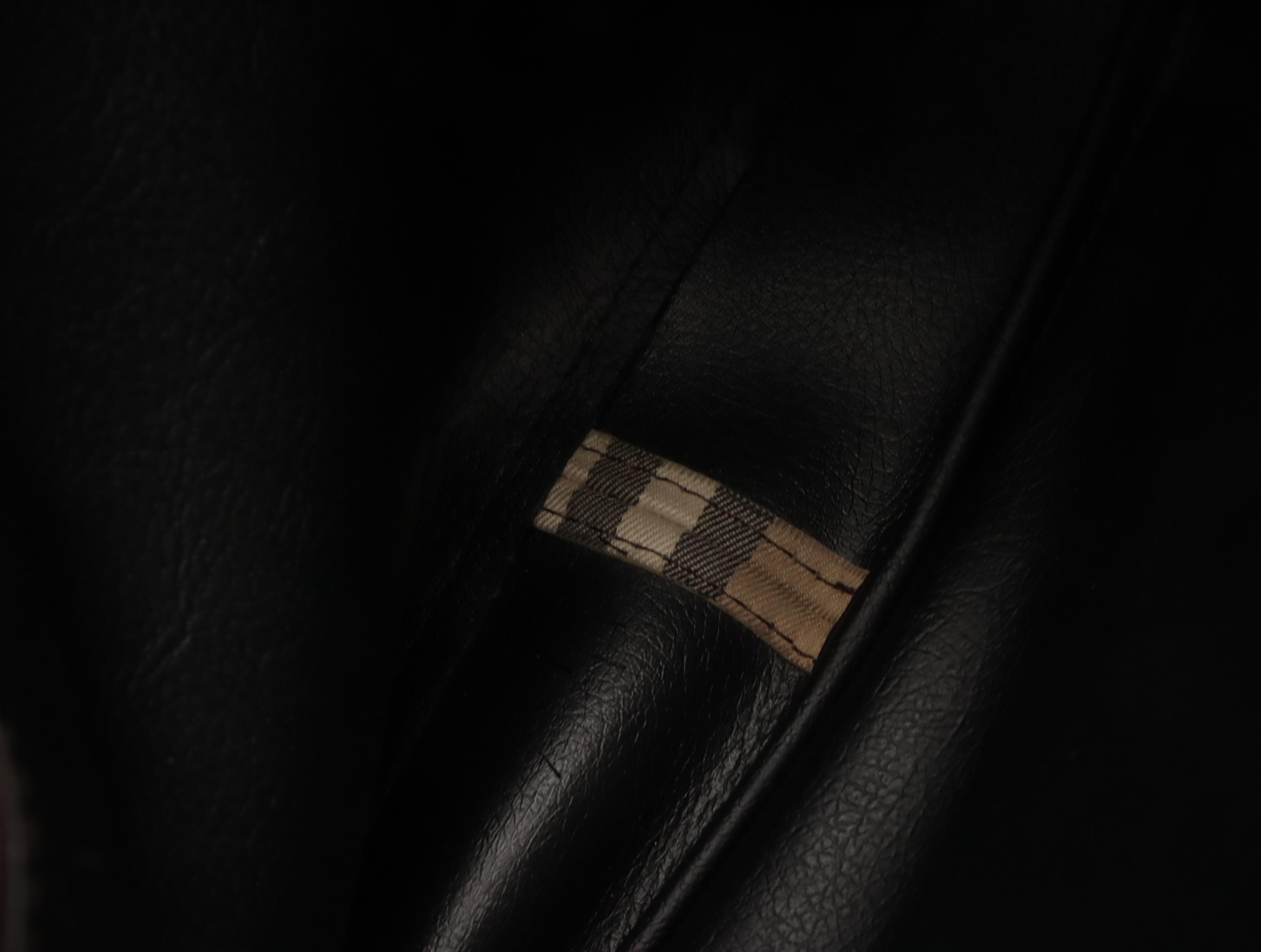 Burberrys Haymarket Check Canvas Messenger Flap Shoulder Bag with Leather Trim