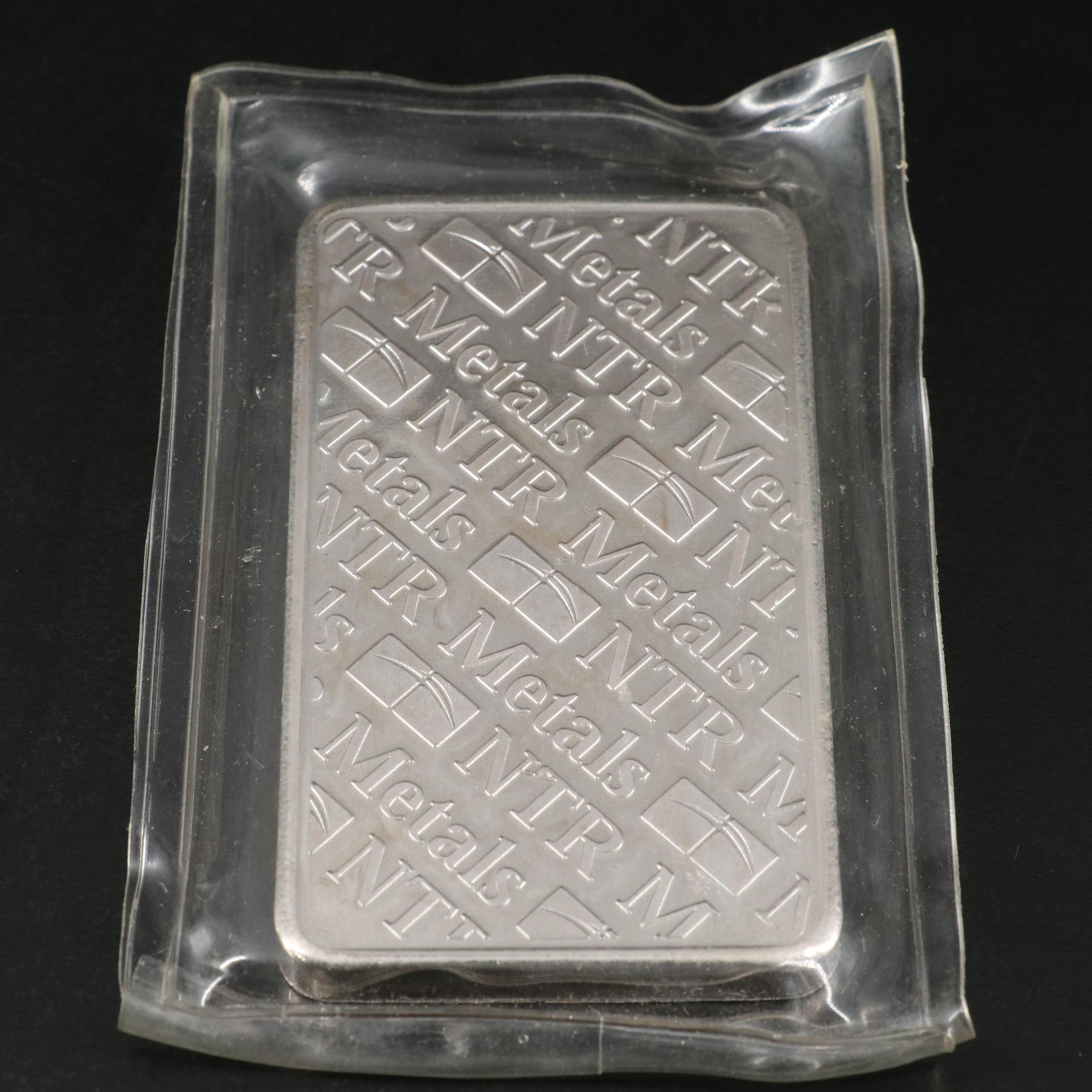 NTR Metals 10 Ounce .999 Silver Bar