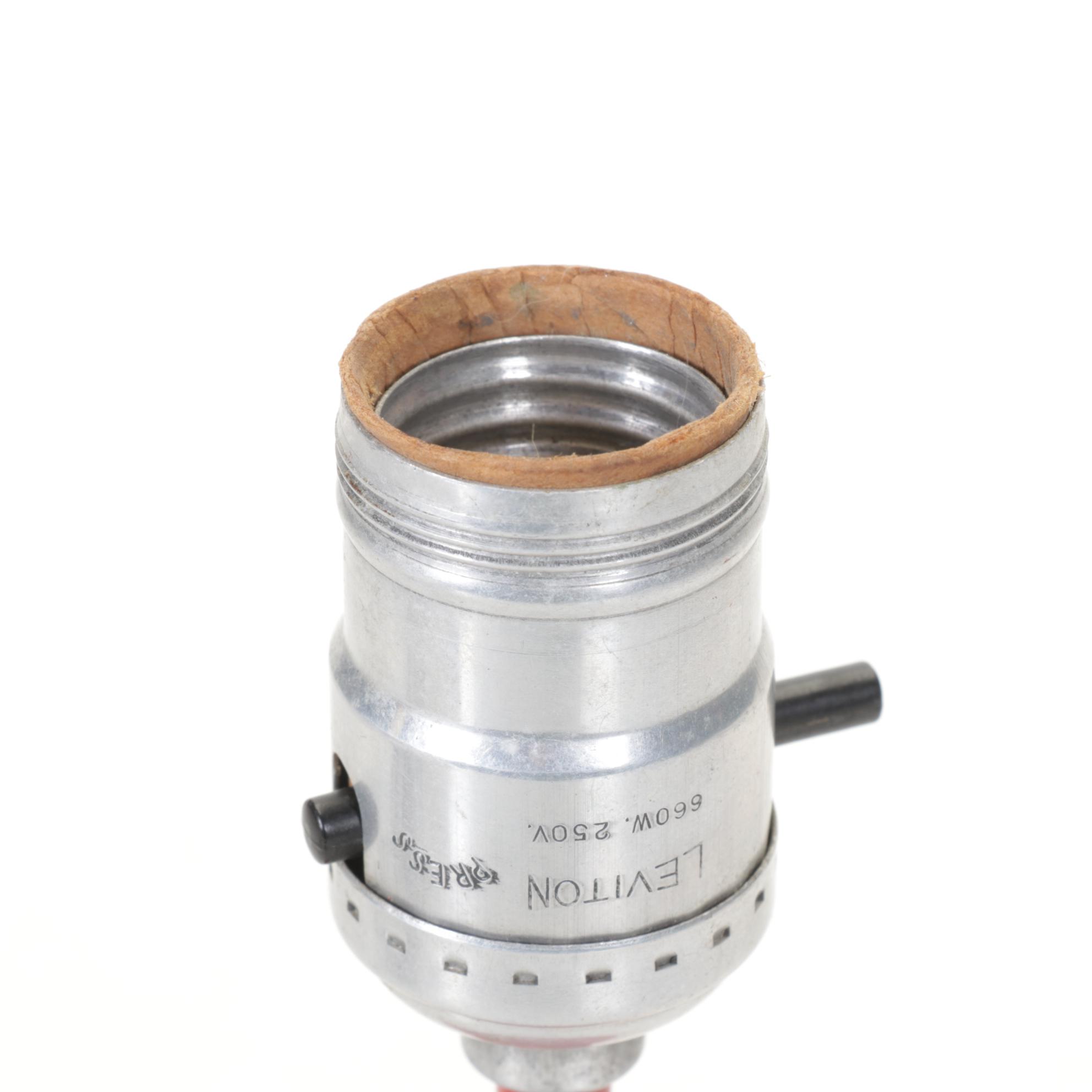 Celluloid Rodeo Cowboy Table Lamp