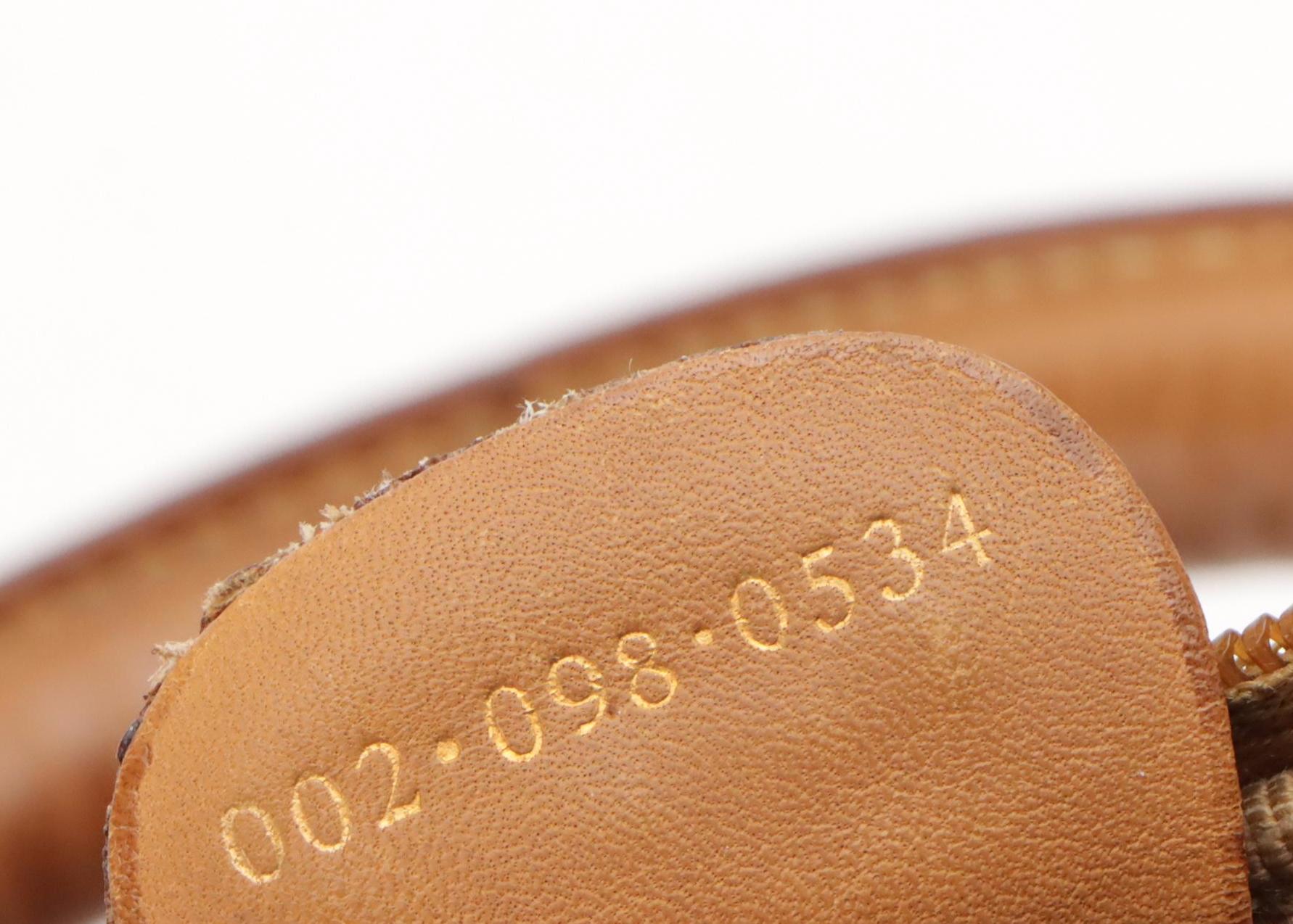 Gucci Zippered Web Stripe Boston Bag in Micro GG Canvas and Tan Leather