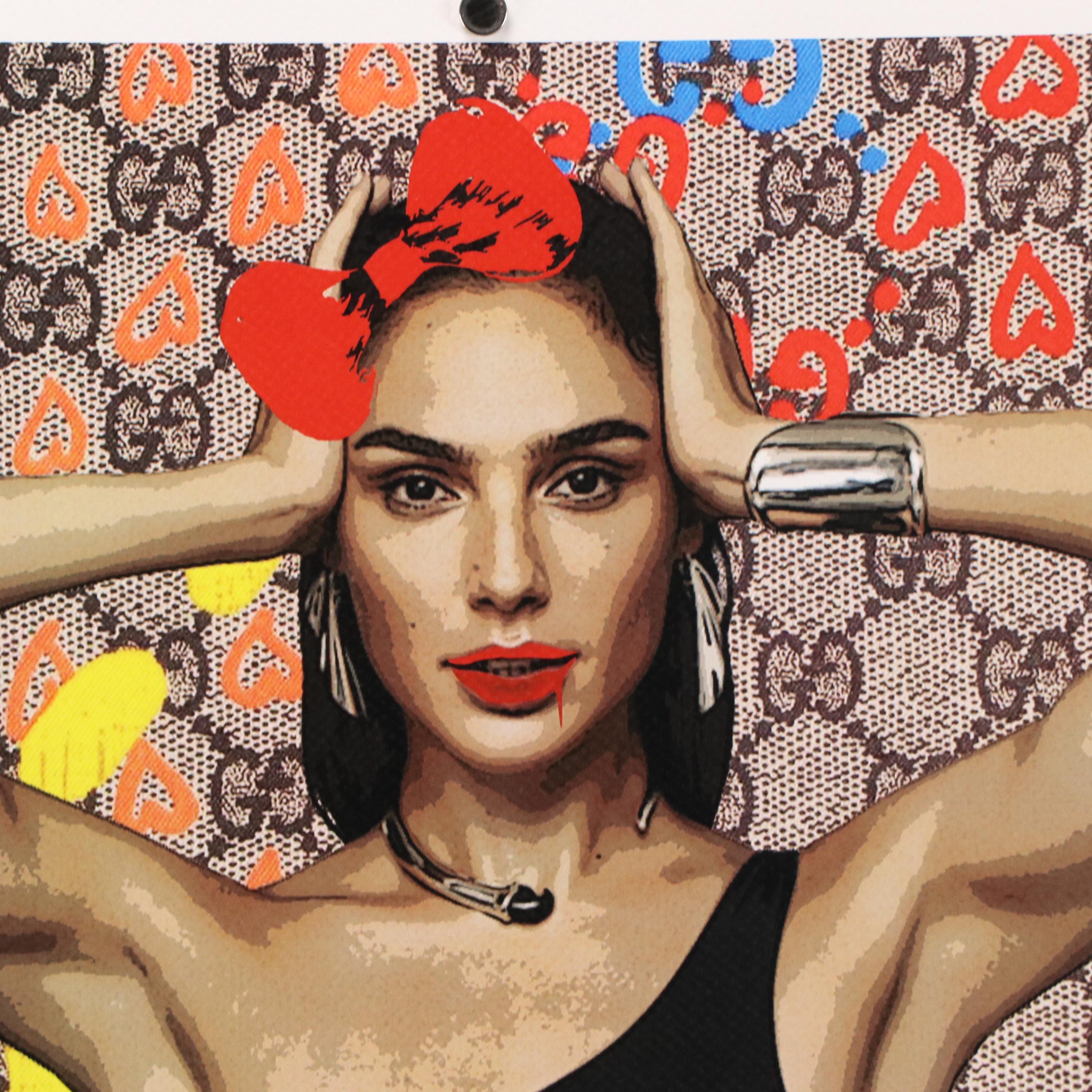 Death NYC Graphic Digital Print Featuring Gal Gadot, 21st Century
