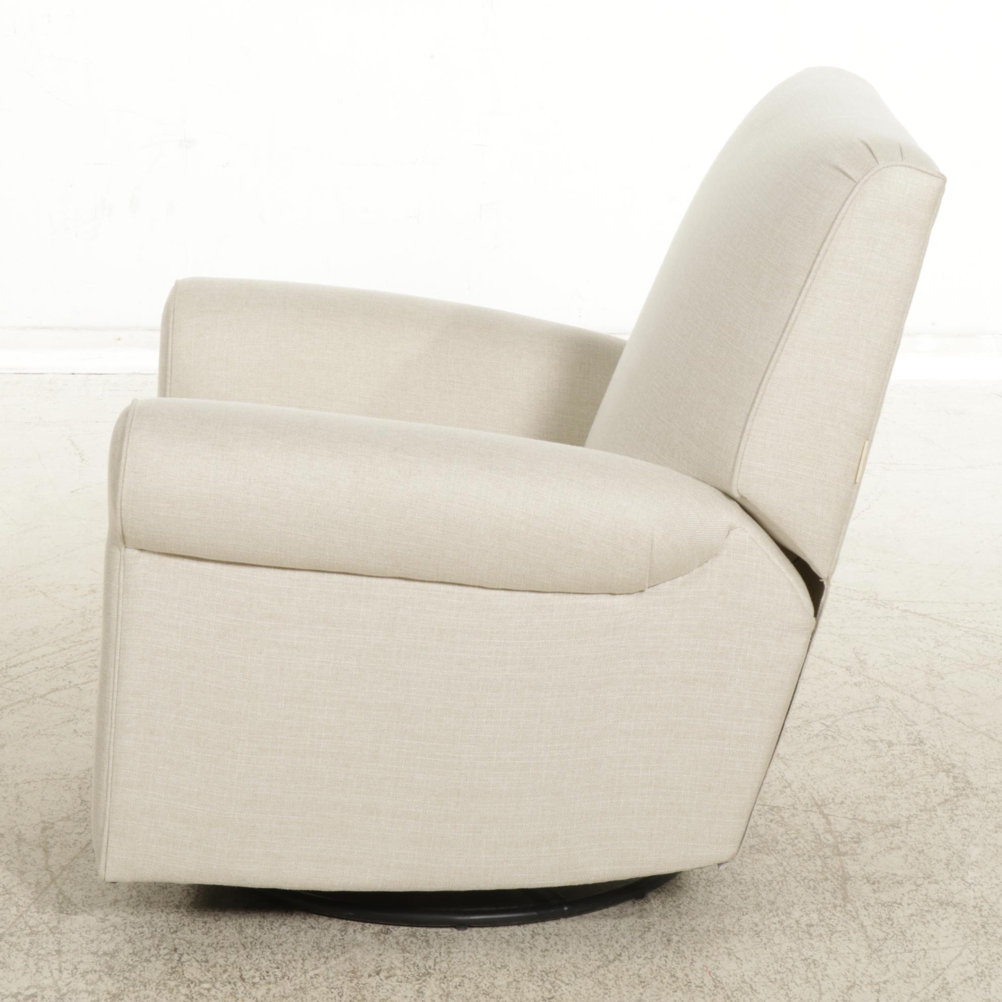 Pottery Barn Kids Upholstered Swivel Recliner, 2019