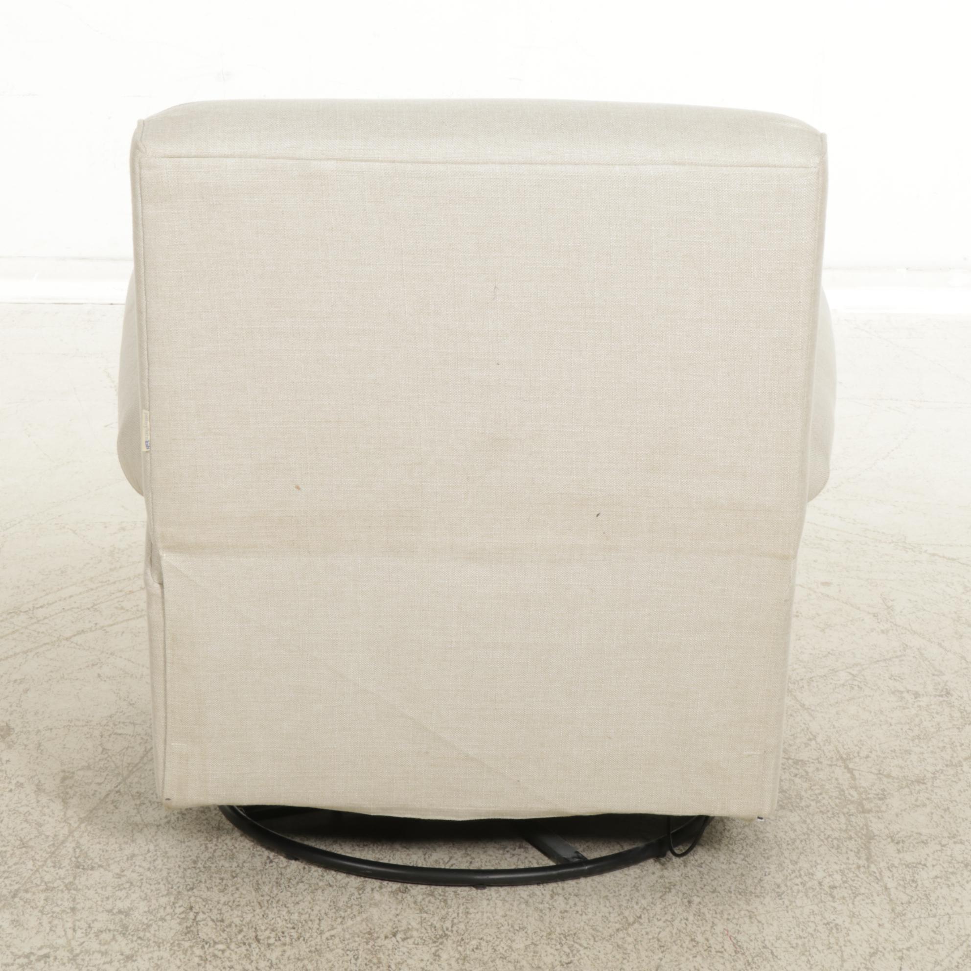 Pottery Barn Kids Upholstered Swivel Recliner, 2019