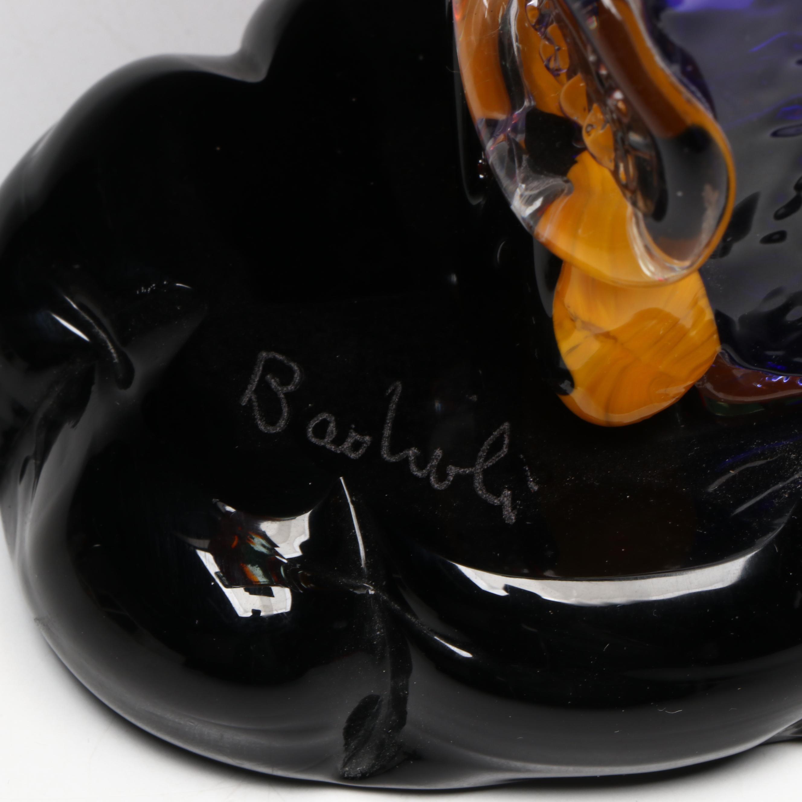 Francesco Badioli Murano Fused Art Glass "Gemelli Picasso Head"