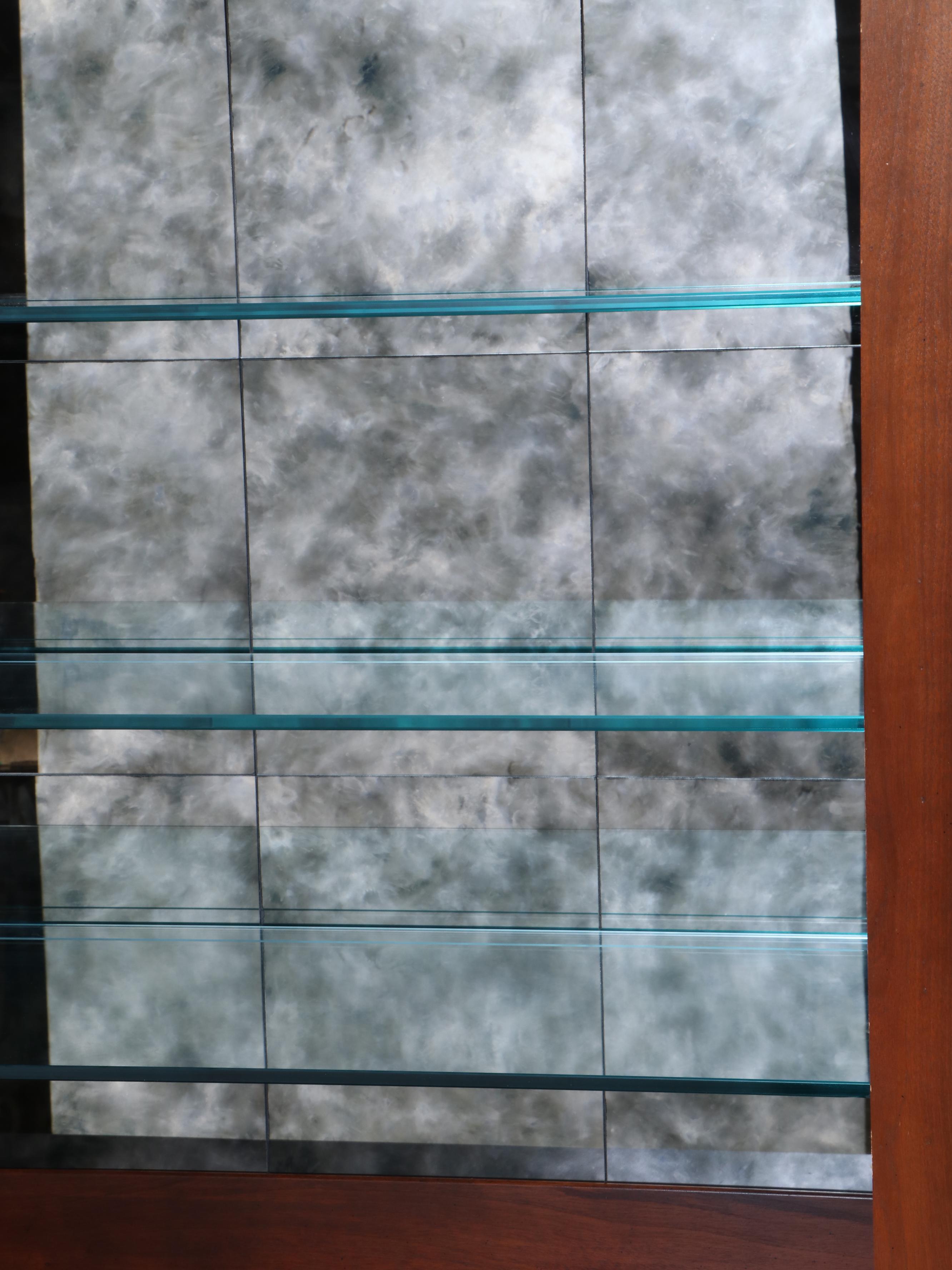 Henredon "Pan Asian" Mahogany Cabinet with Brass Hardware, Late 20th C.