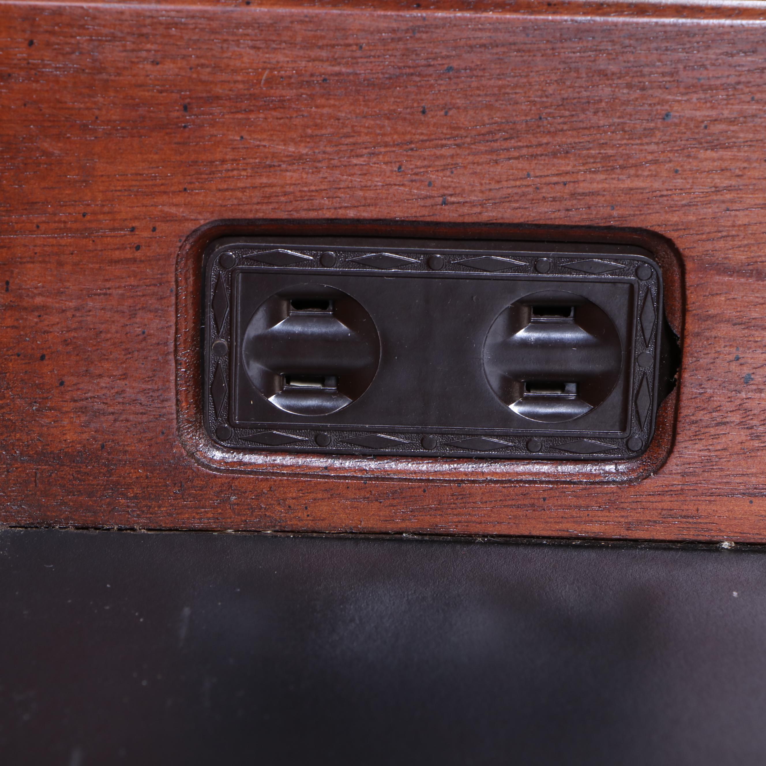 Henredon "Pan Asian" Mahogany Cabinet with Brass Hardware, Late 20th C.