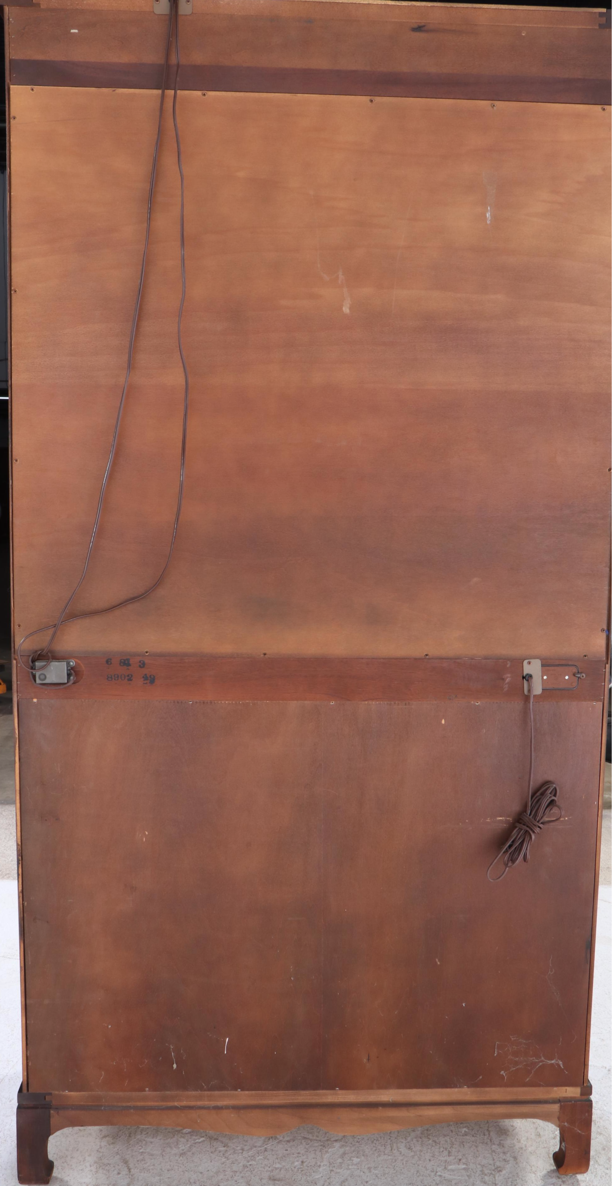 Henredon "Pan Asian" Mahogany Cabinet with Brass Hardware, Late 20th C.