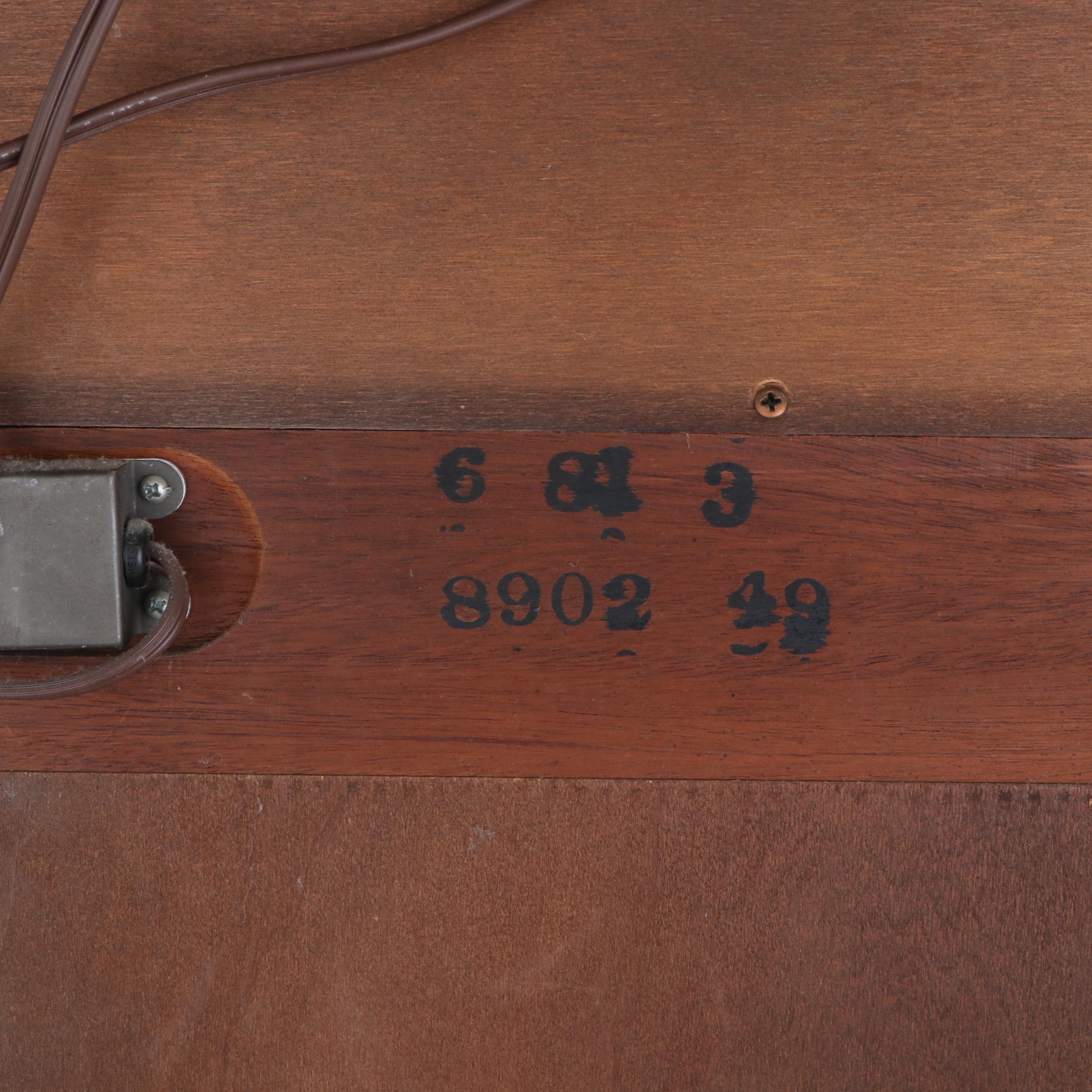 Henredon "Pan Asian" Mahogany Cabinet with Brass Hardware, Late 20th C.