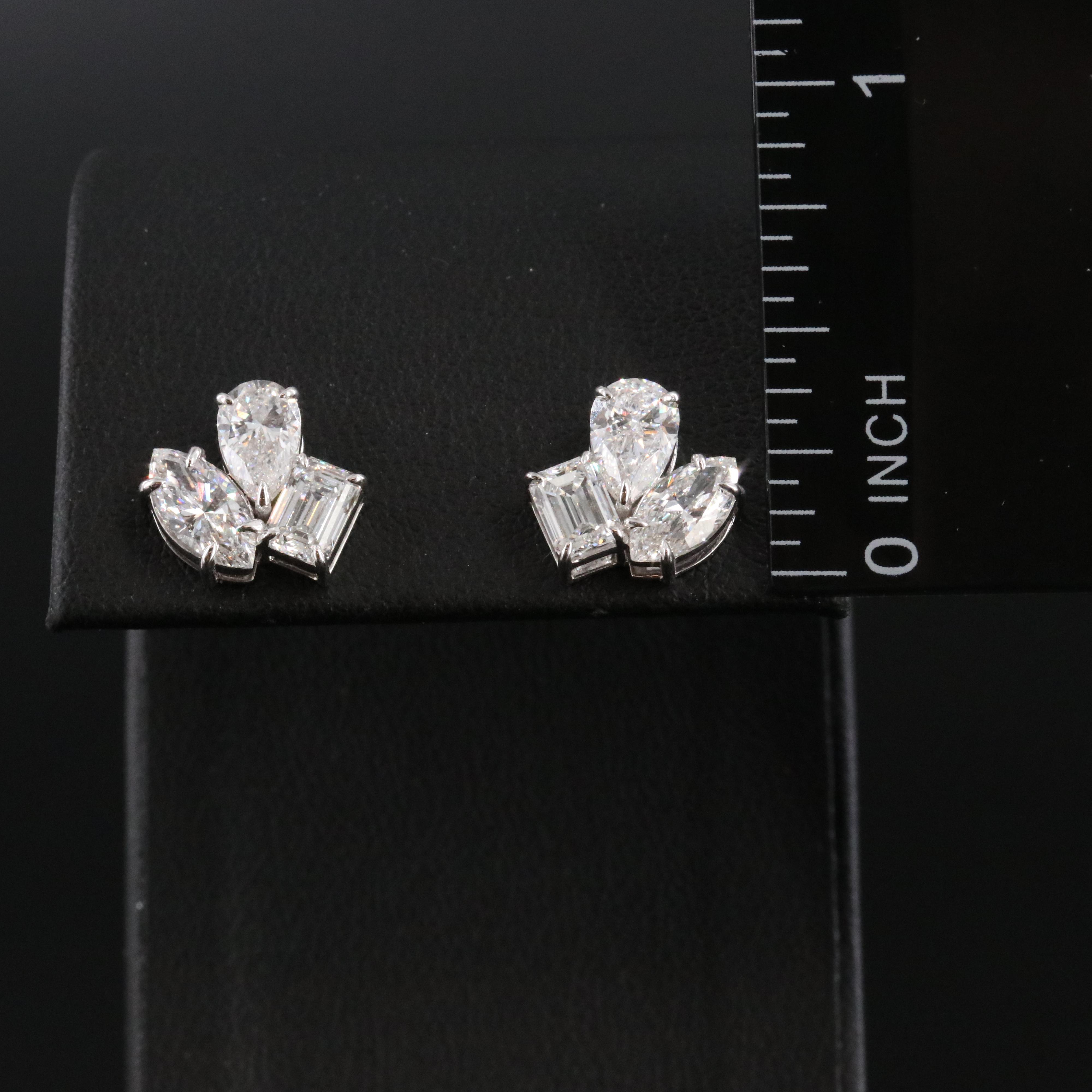 14K 3.04 CTW Lab Grown Diamond Earrings