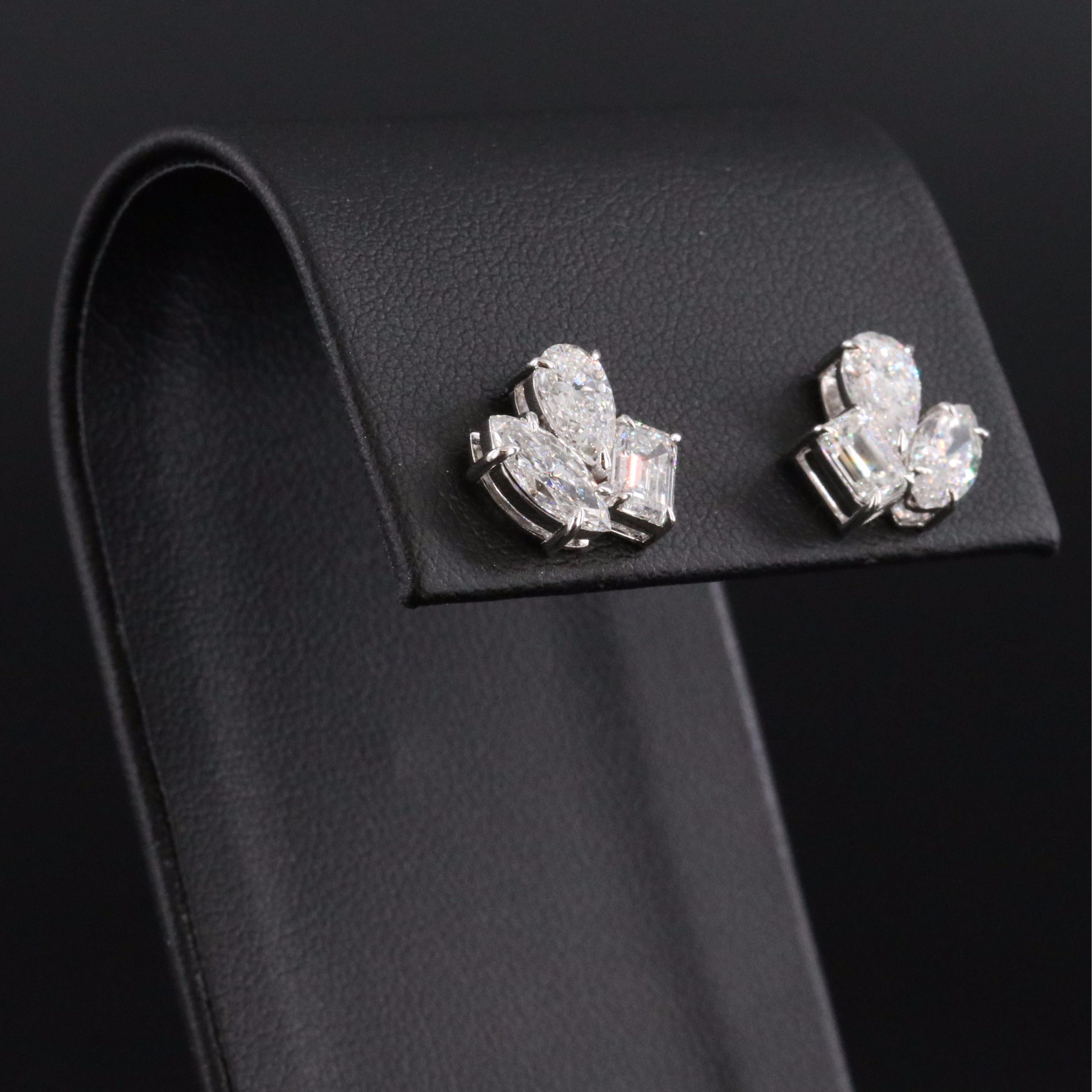 14K 3.04 CTW Lab Grown Diamond Earrings