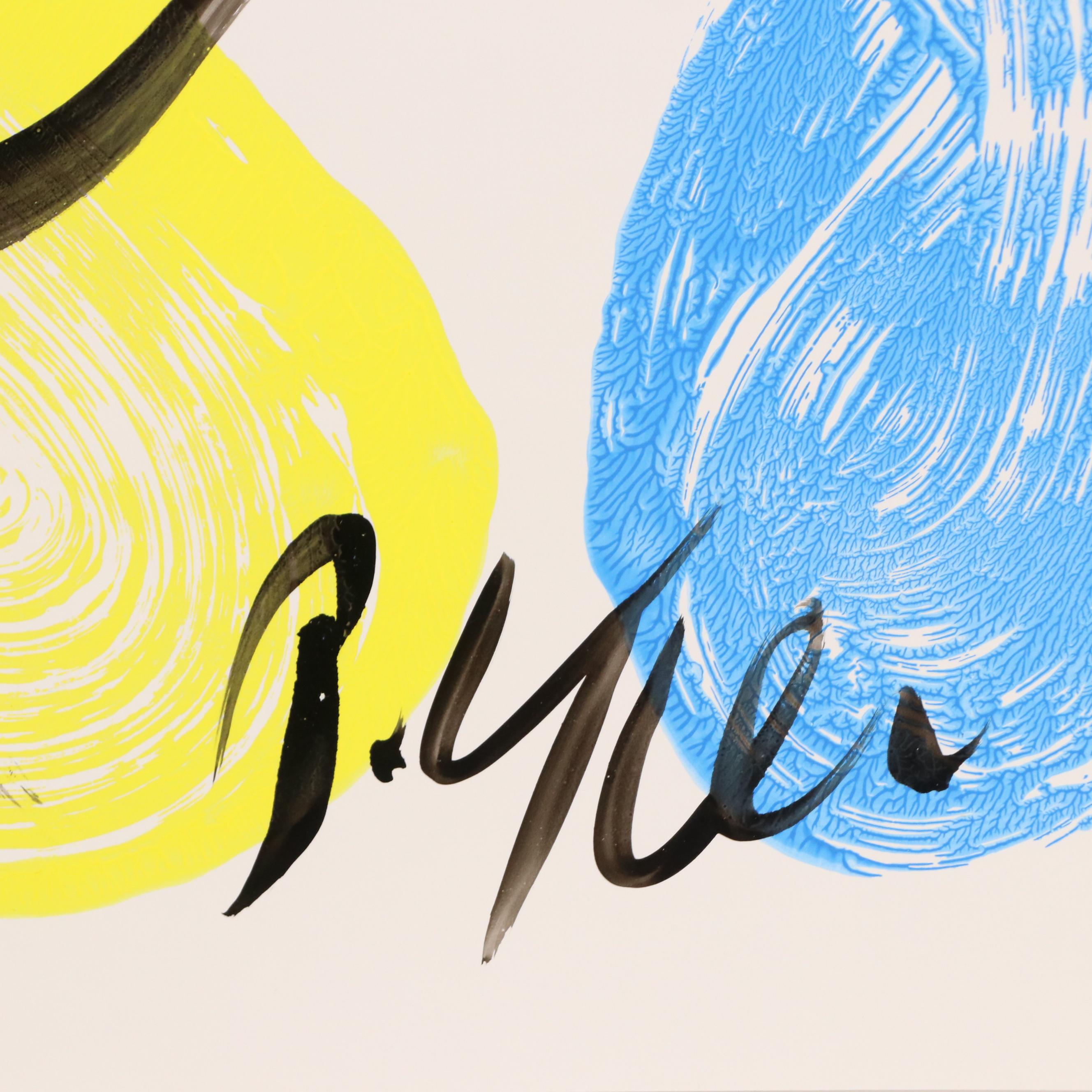 Peter Keil Abstract Acrylic Portrait