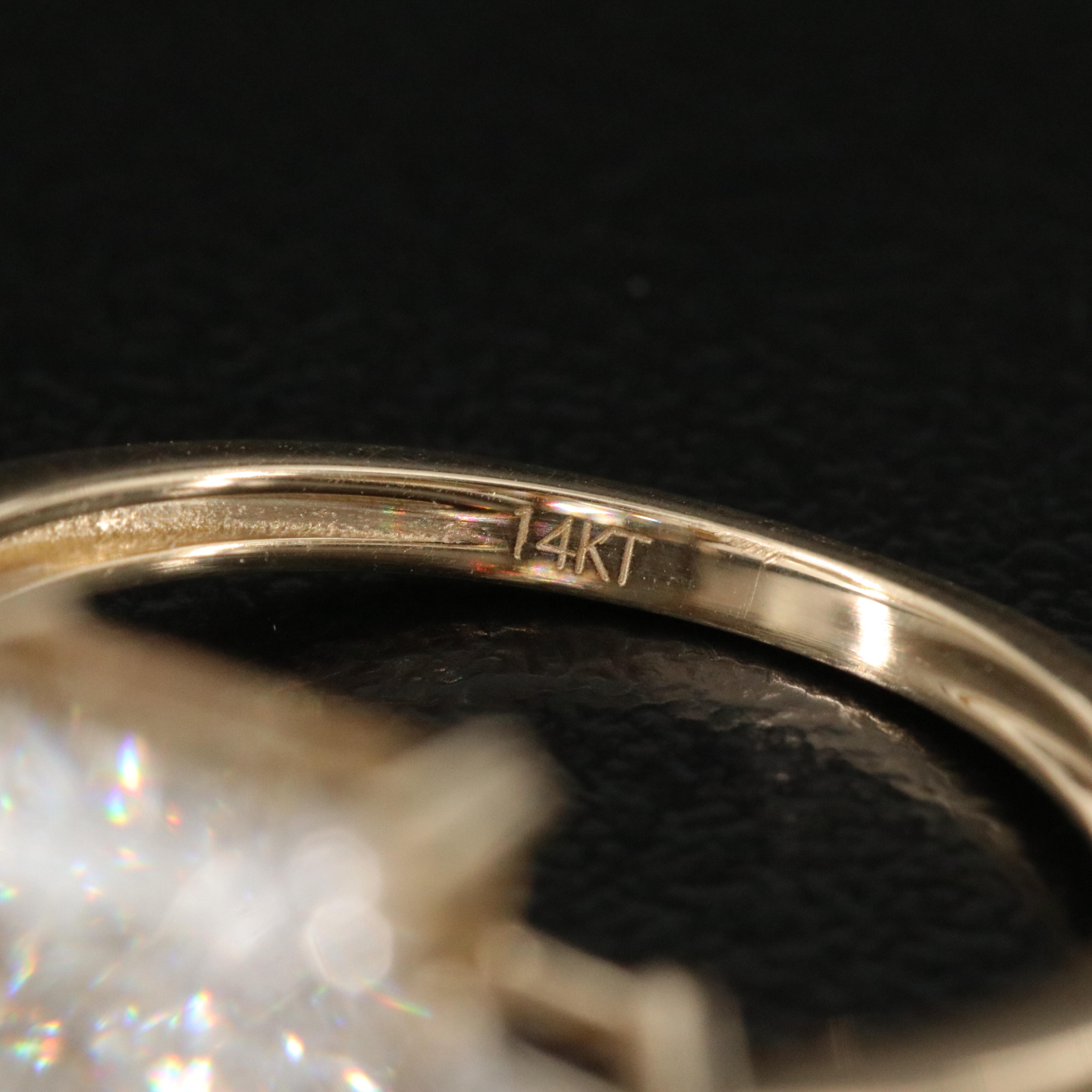 14K 6.49 Lab Grown Diamond Ring with IGI Report