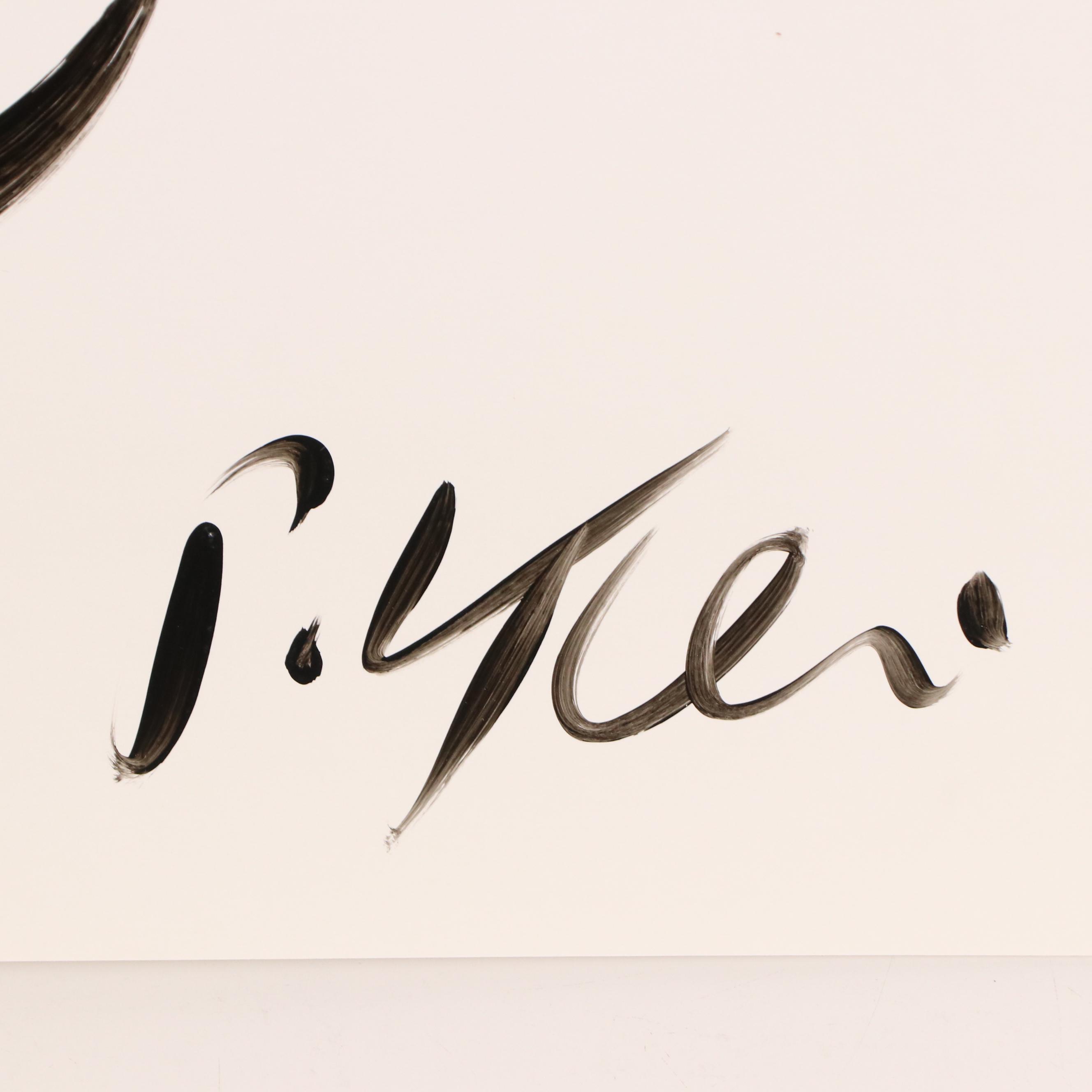 Peter Keil Abstract Acrylic Portrait