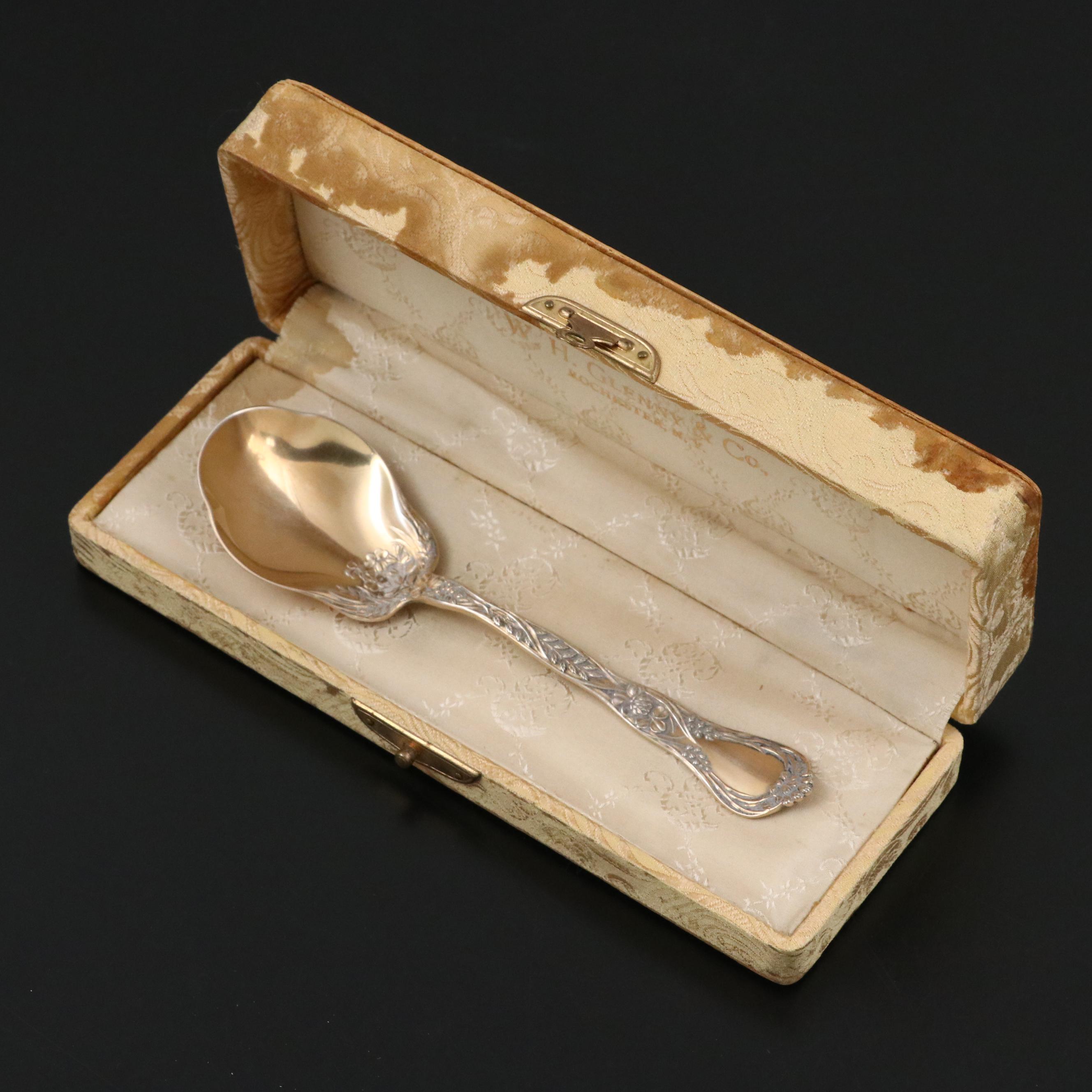 Gorham Sterling Silver Sugar Spoon, Late 19th/ Early 20th Century