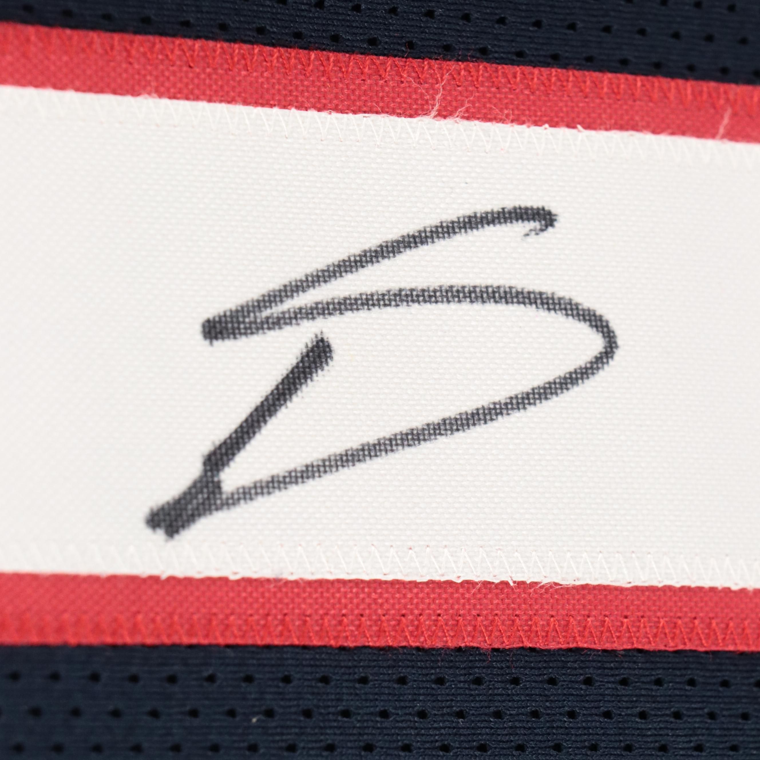 Stefon Diggs Signed Houston Texans Football Jersey, Beckett