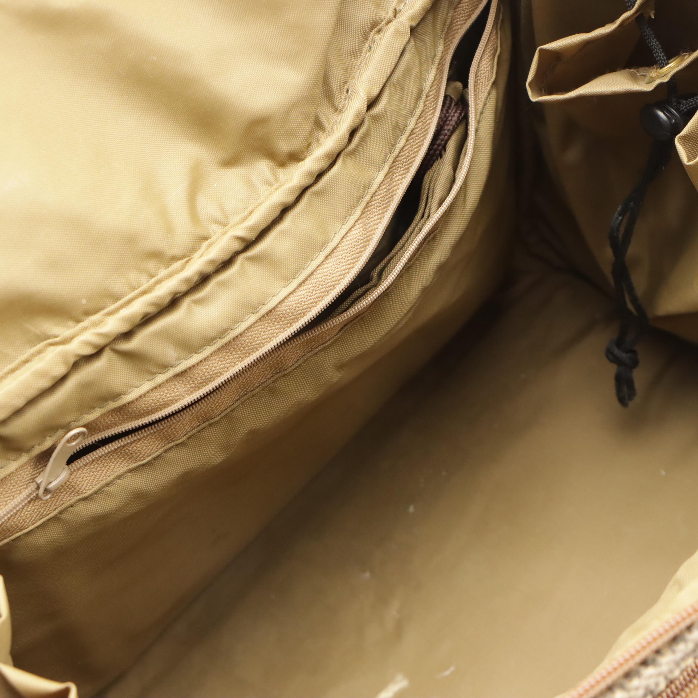 Hartmann Tweed and Leather Carry-On Travel Bag with Shoulder Strap