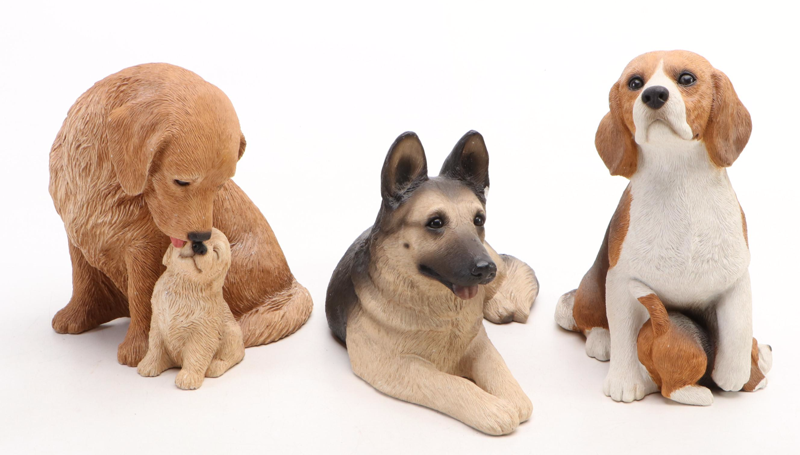 Sandicast Ceramic Australian Cattledog, Bernese Mountain Dog, More Sculptures
