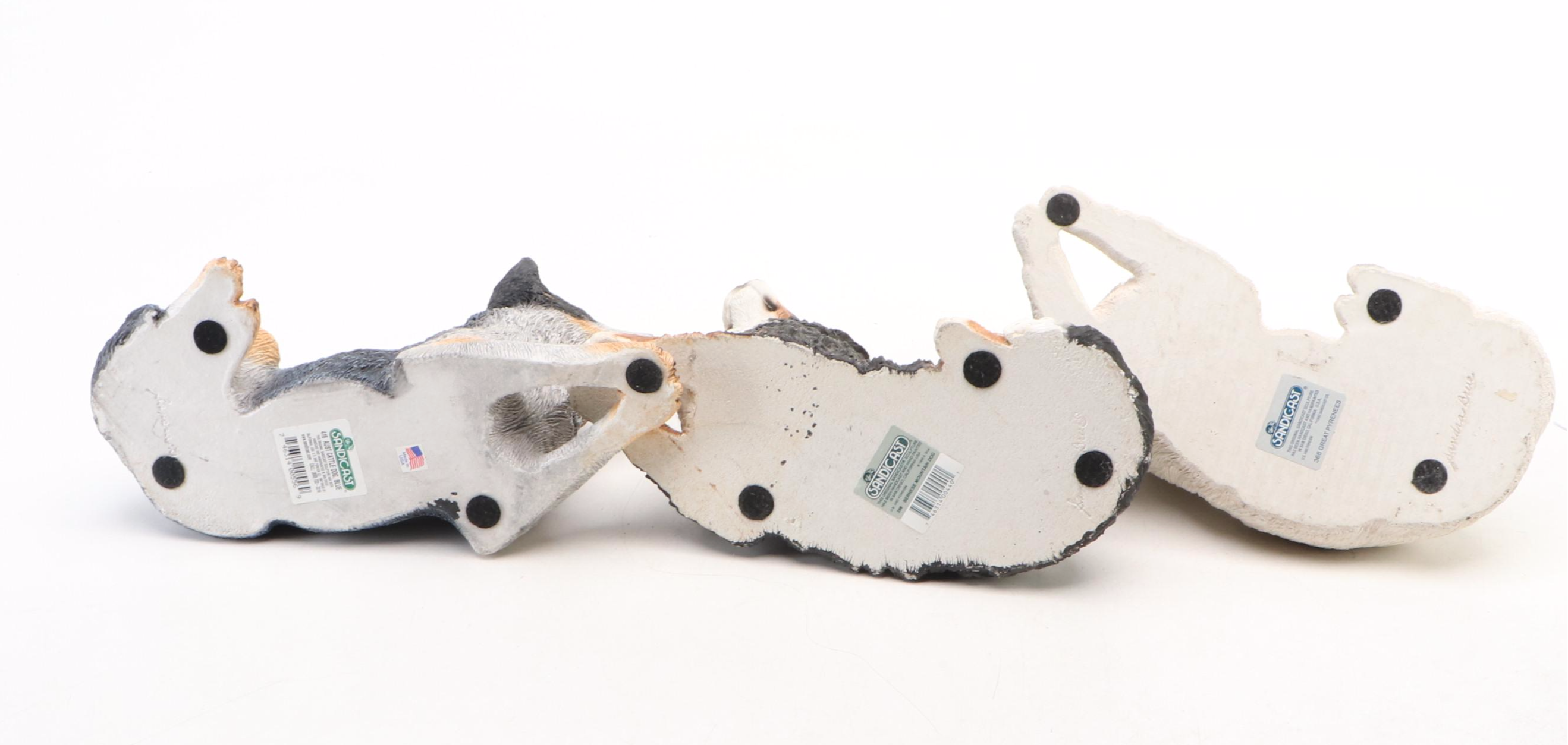 Sandicast Ceramic Australian Cattledog, Bernese Mountain Dog, More Sculptures