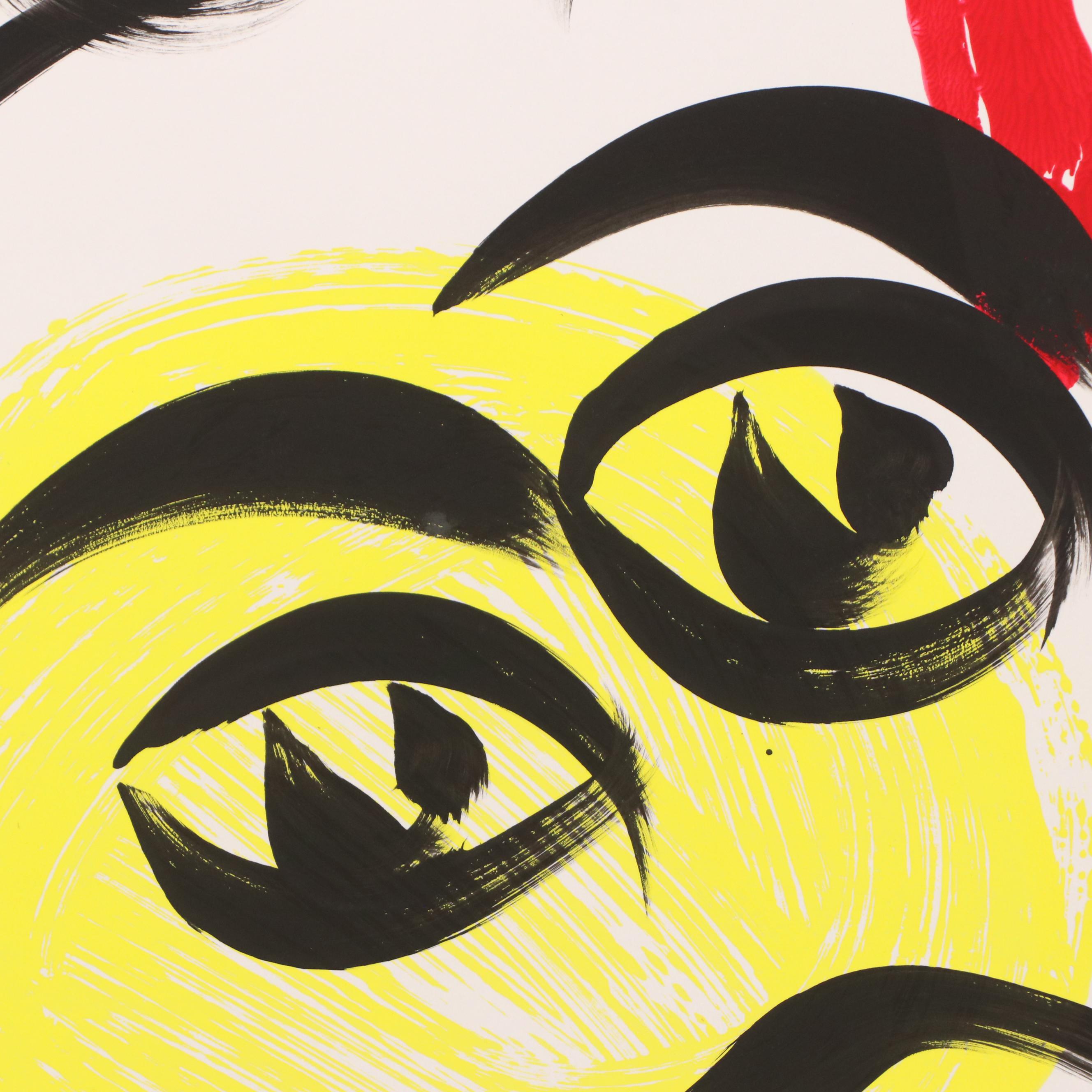 Peter Keil Abstract Acrylic Portrait