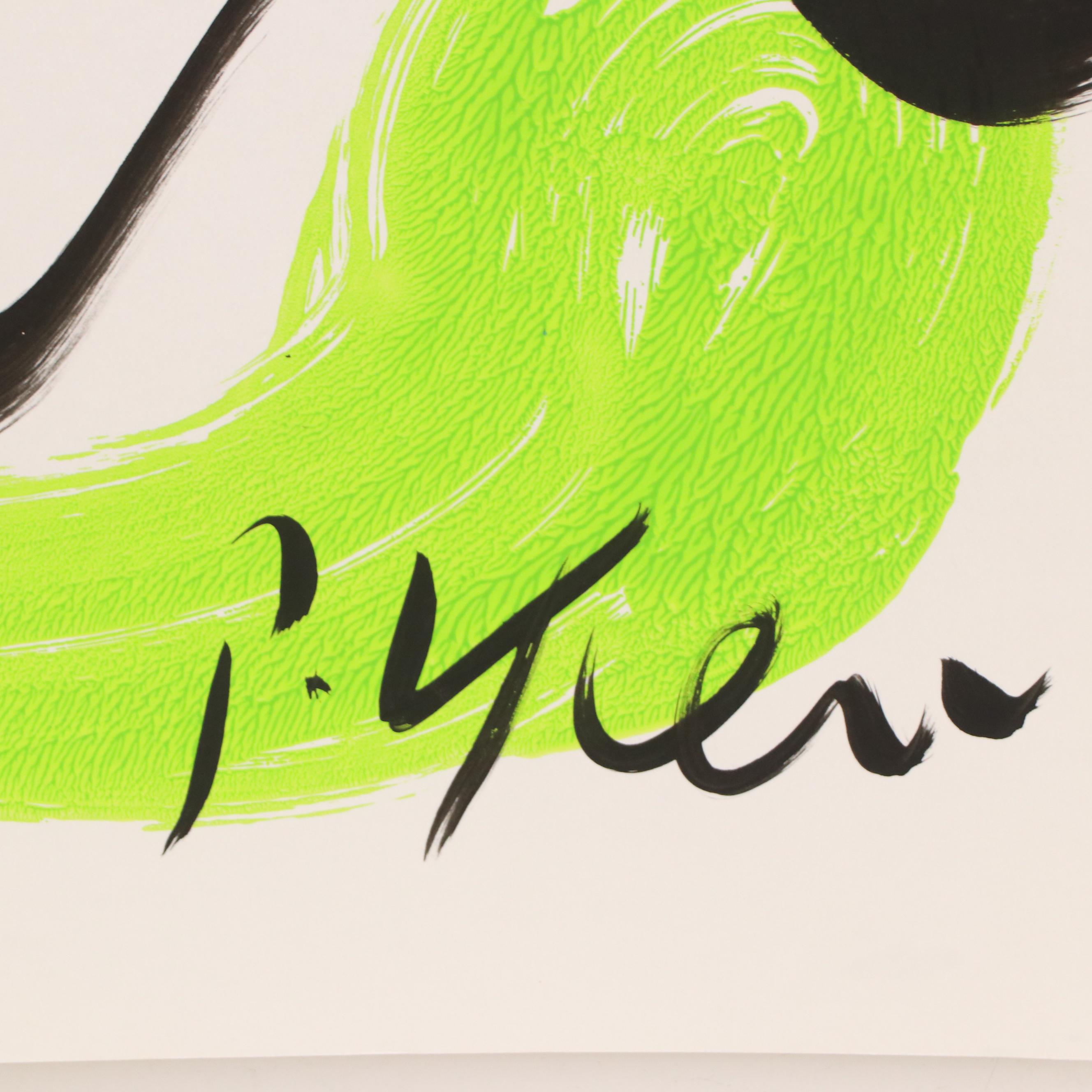 Peter Keil Abstract Acrylic Portrait