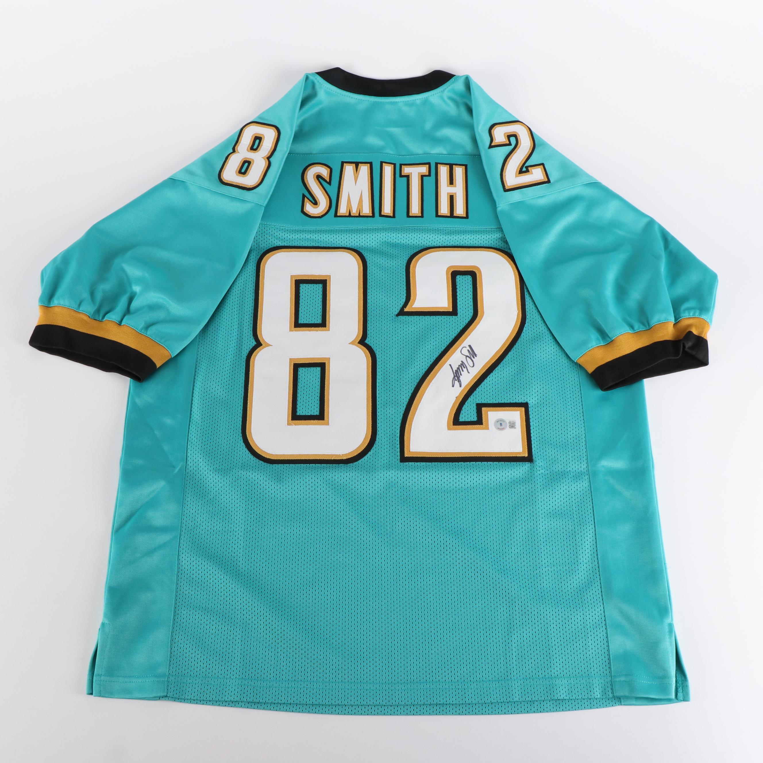Jimmy Smith Signed Jacksonville Jaguars Football Jersey, Beckett
