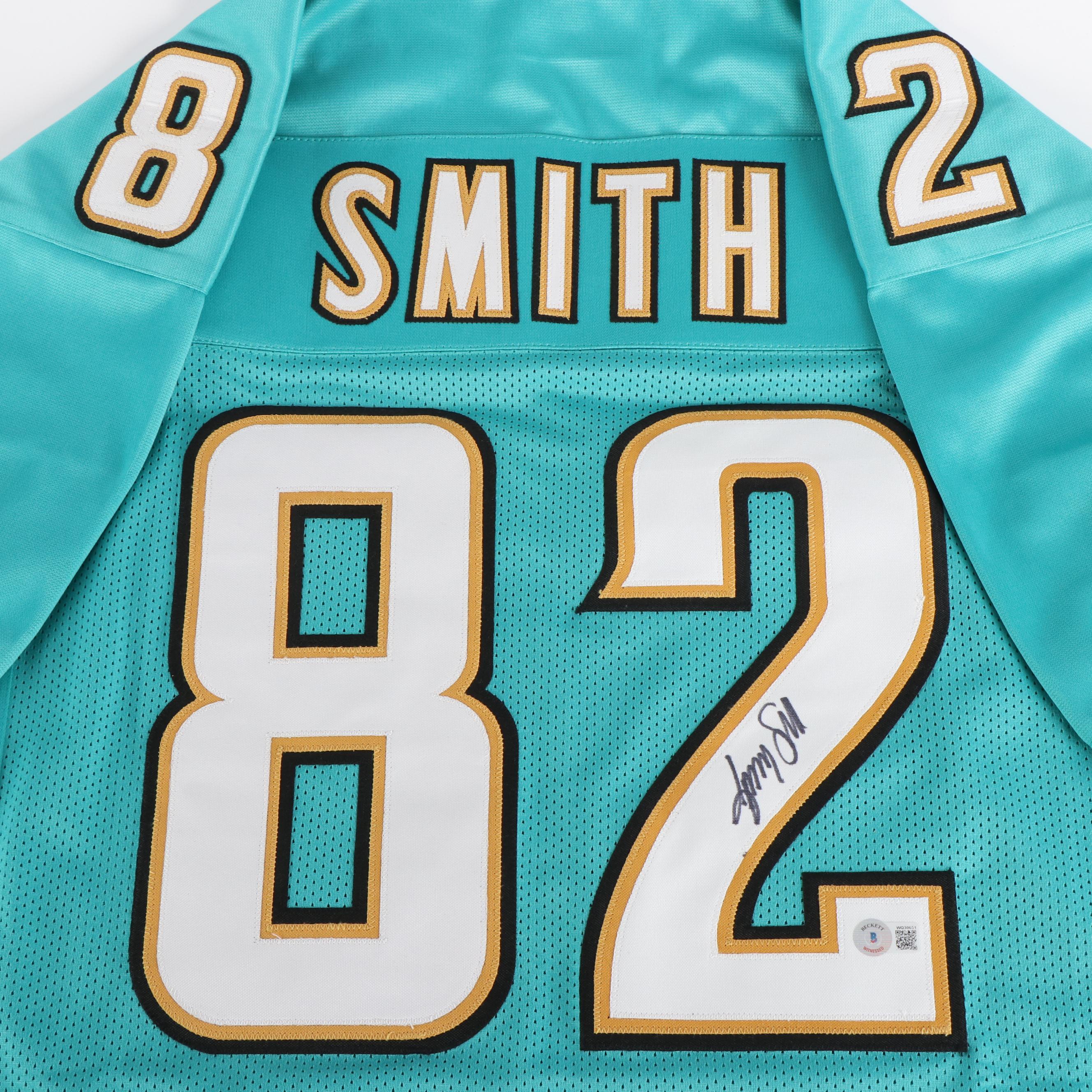 Jimmy Smith Signed Jacksonville Jaguars Football Jersey, Beckett