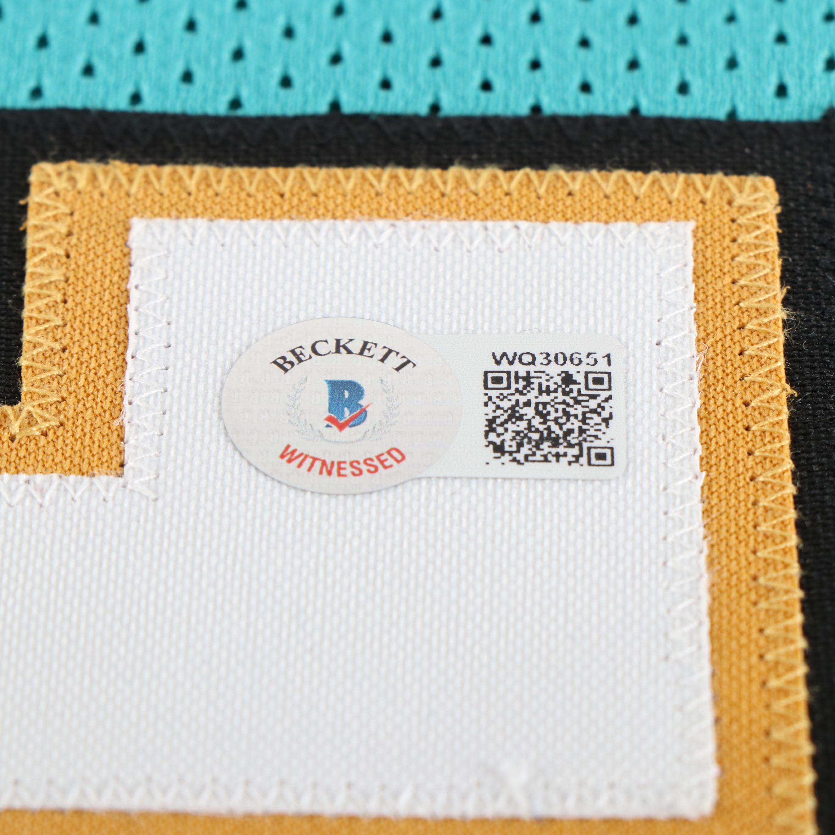 Jimmy Smith Signed Jacksonville Jaguars Football Jersey, Beckett