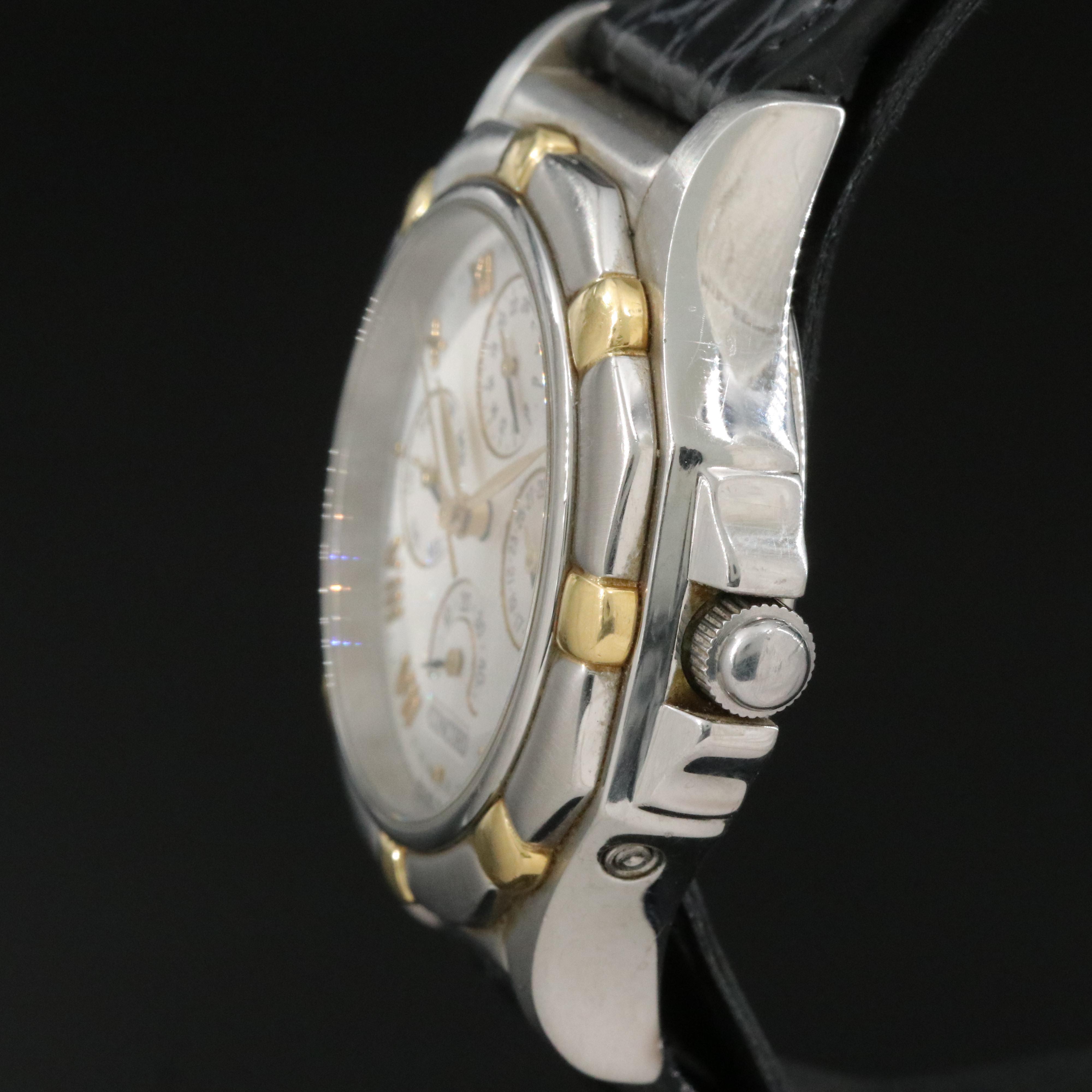 Concord Saratoga GMT 15.D3.234G Silver Dial 38mm Steel Automatic Watch