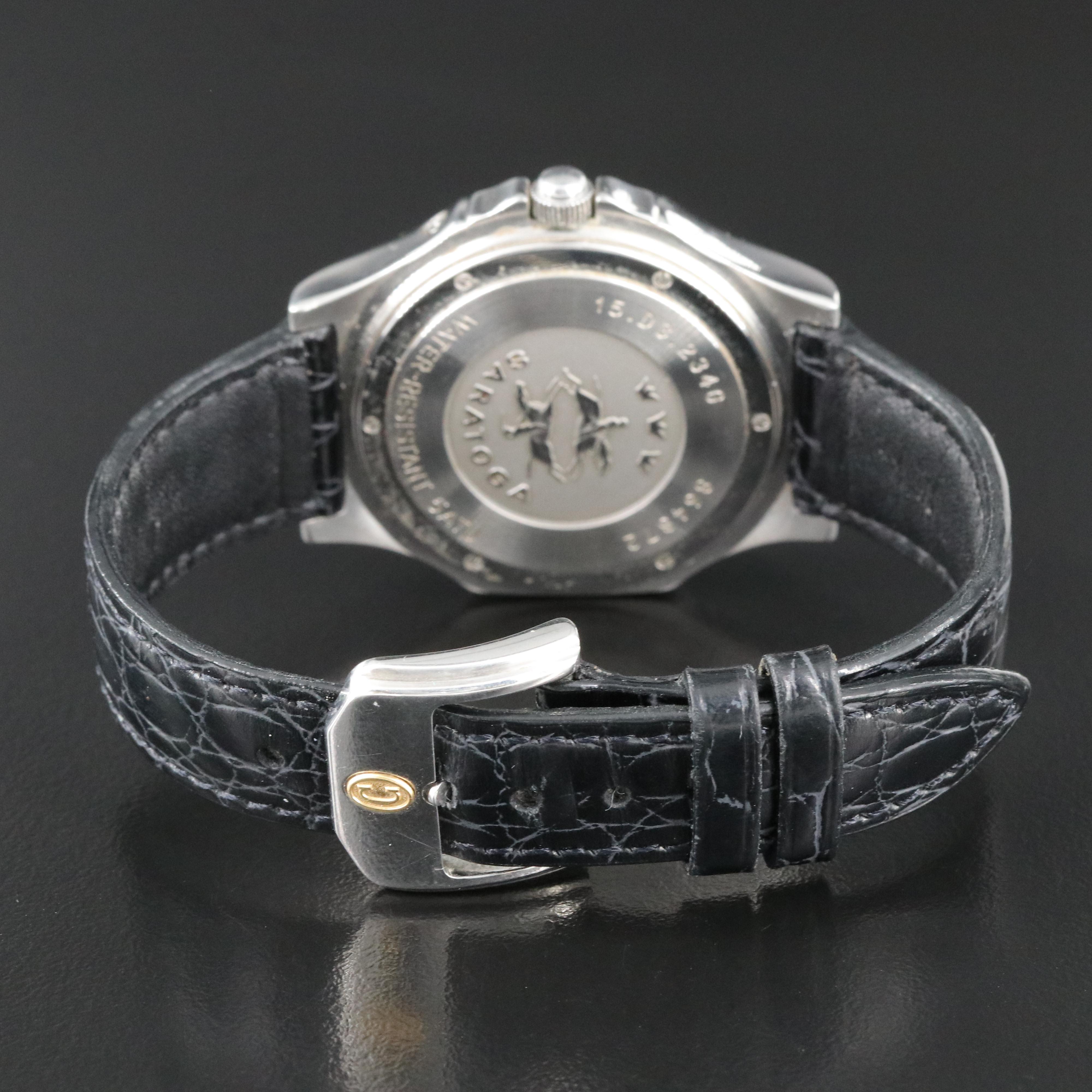 Concord Saratoga GMT 15.D3.234G Silver Dial 38mm Steel Automatic Watch