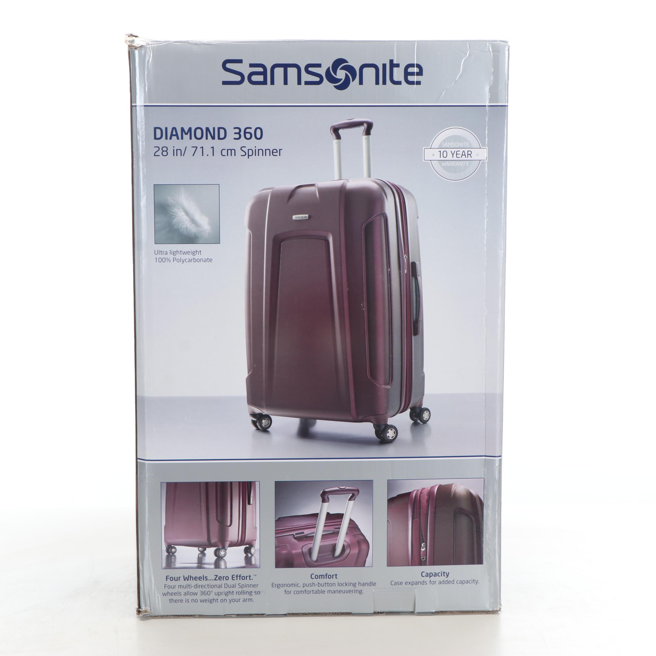 Samsonite Diamond 360 Four-Wheel Suitcase