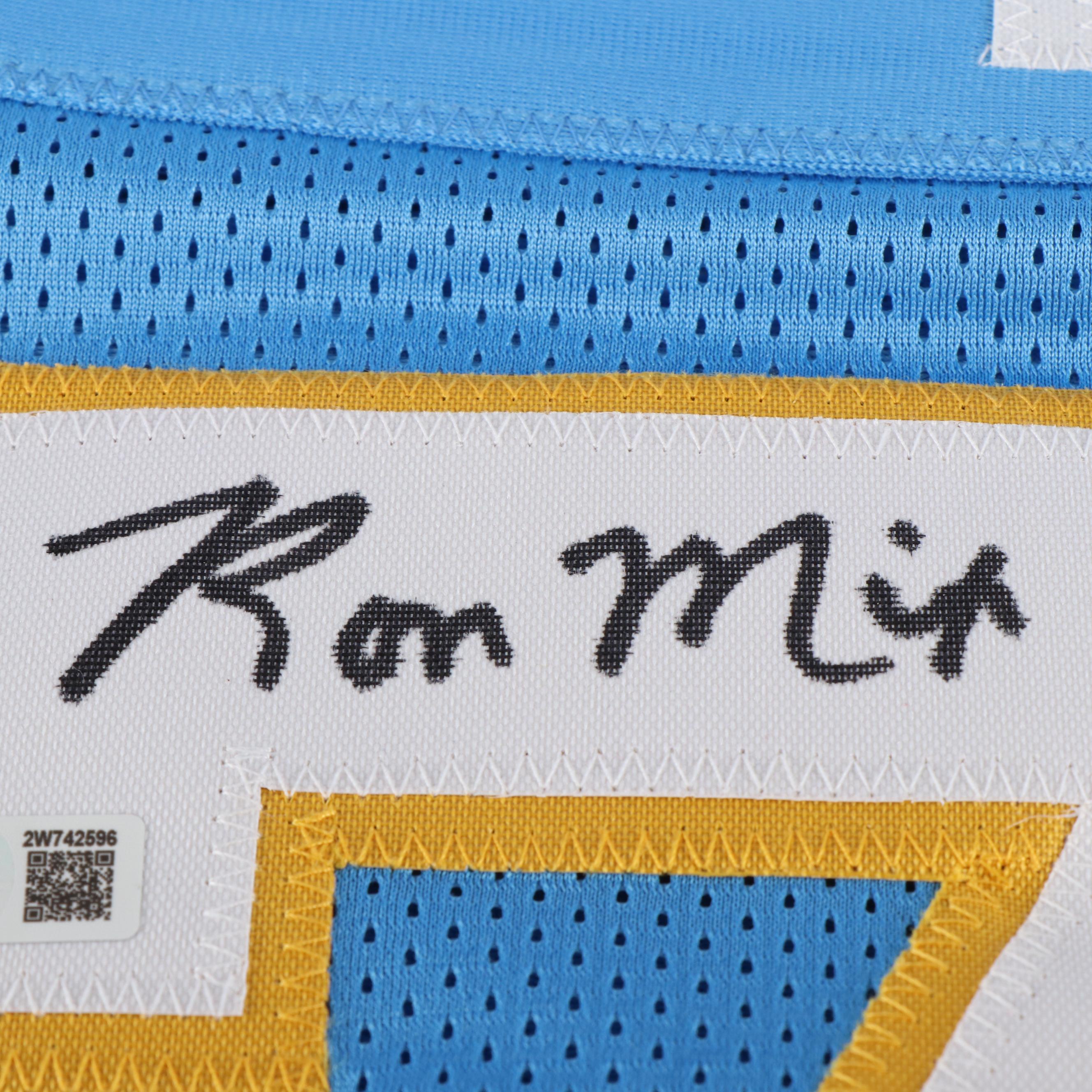 Ron Mix Signed “HOF 1979” San Diego Chargers Football Jersey, Beckett