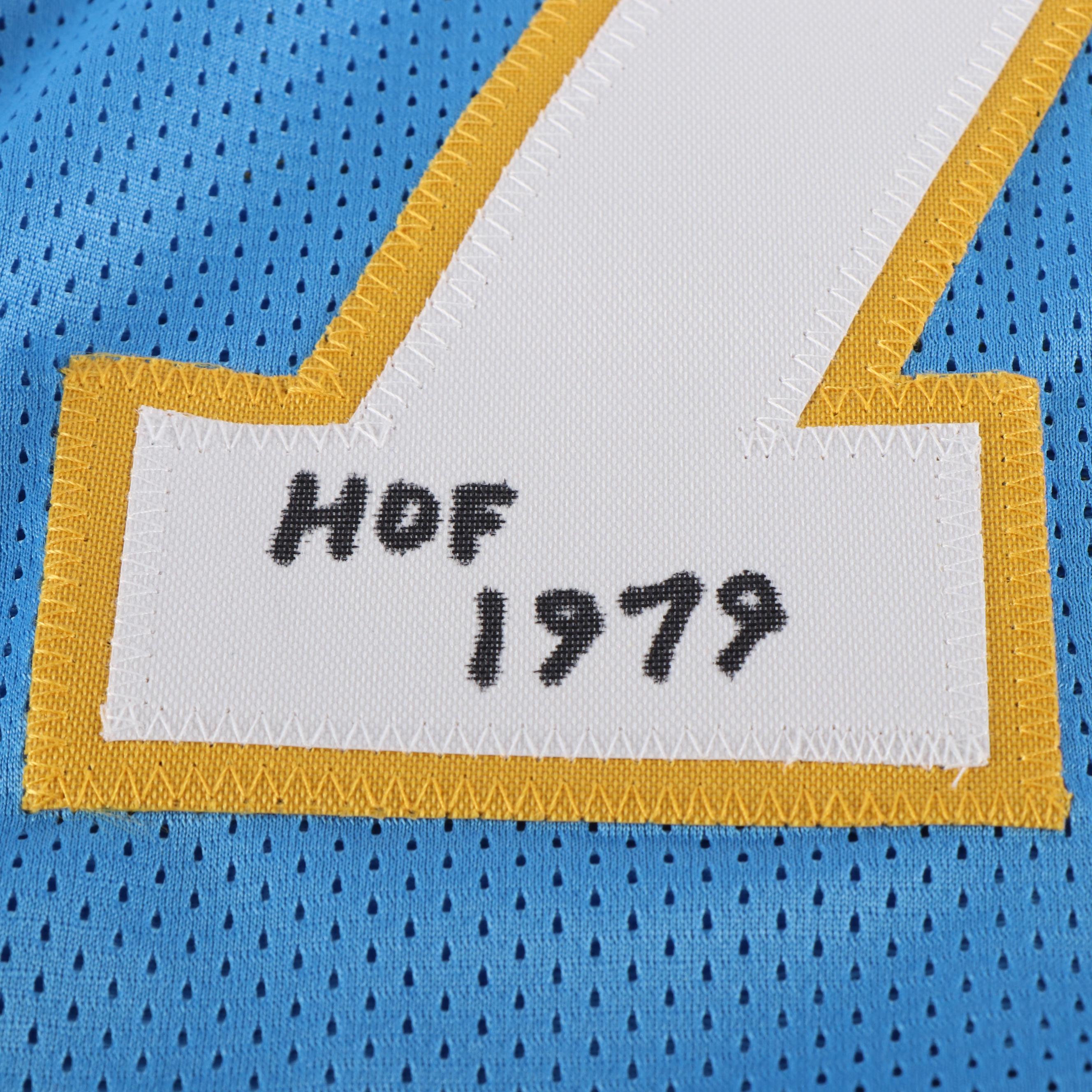 Ron Mix Signed “HOF 1979” San Diego Chargers Football Jersey, Beckett