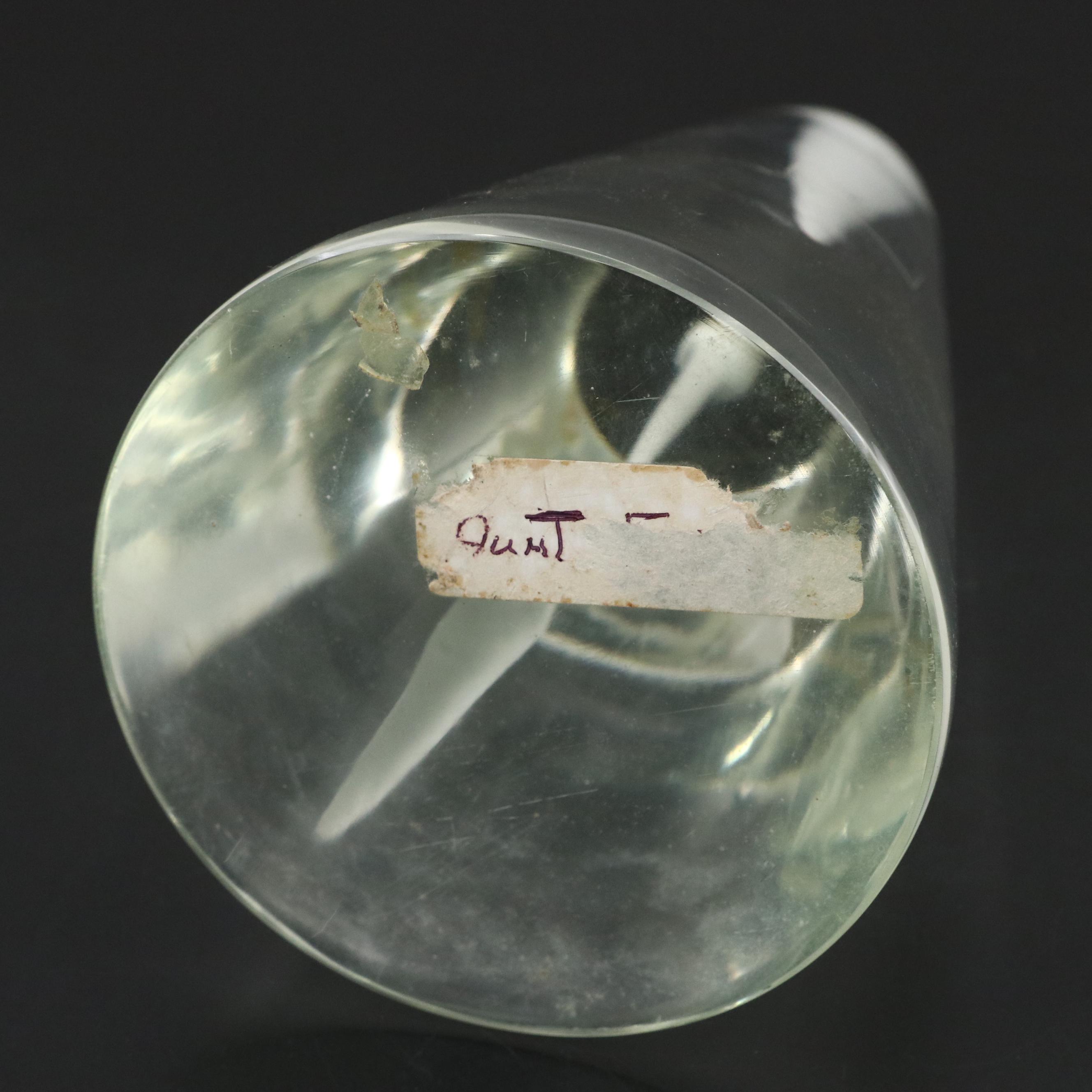 Formia Murano Conical Art Glass Paperweight