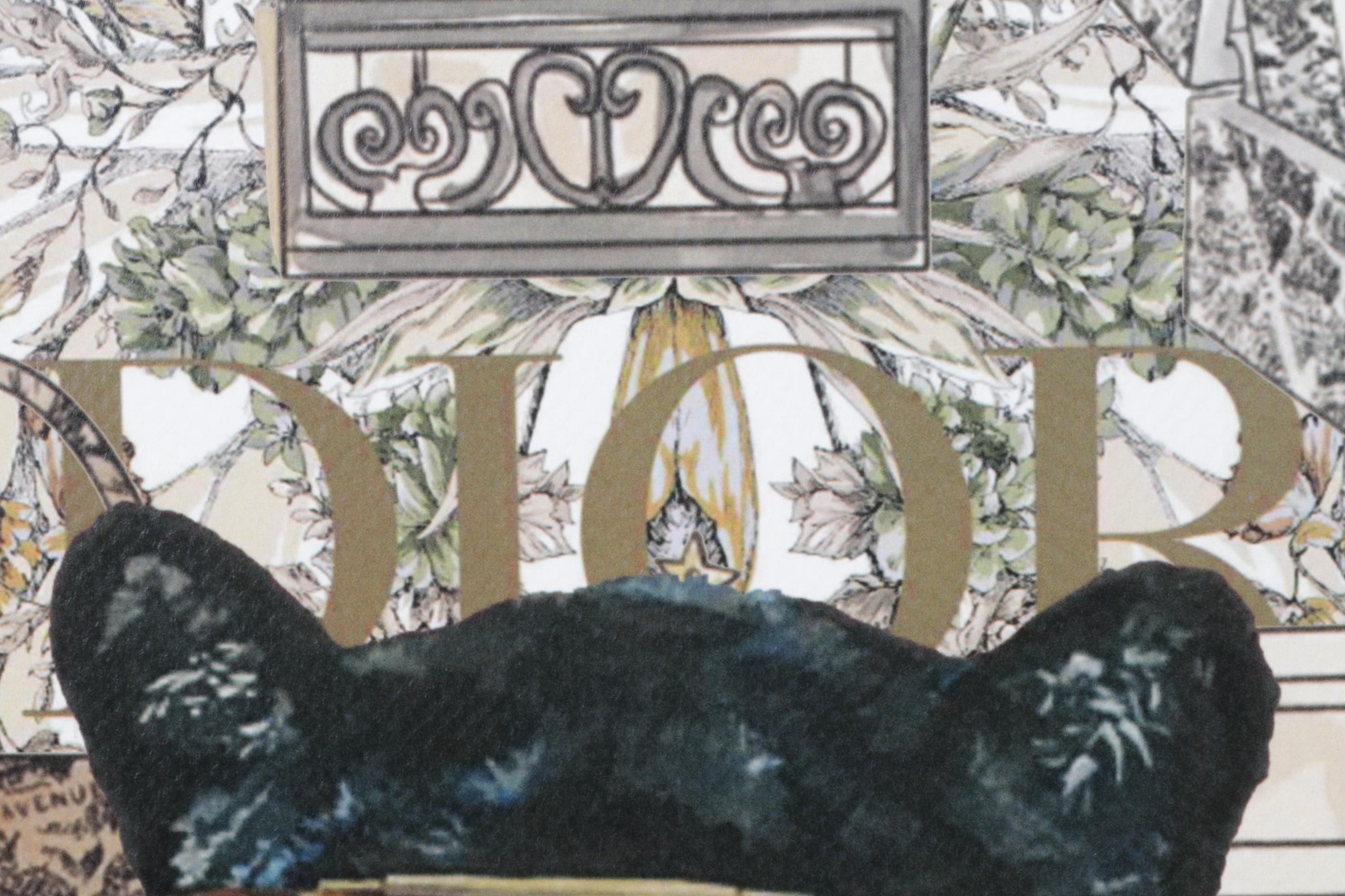 Death NYC Pop Art Graphic Print Homage to Christian Dior x Gucci, 2024