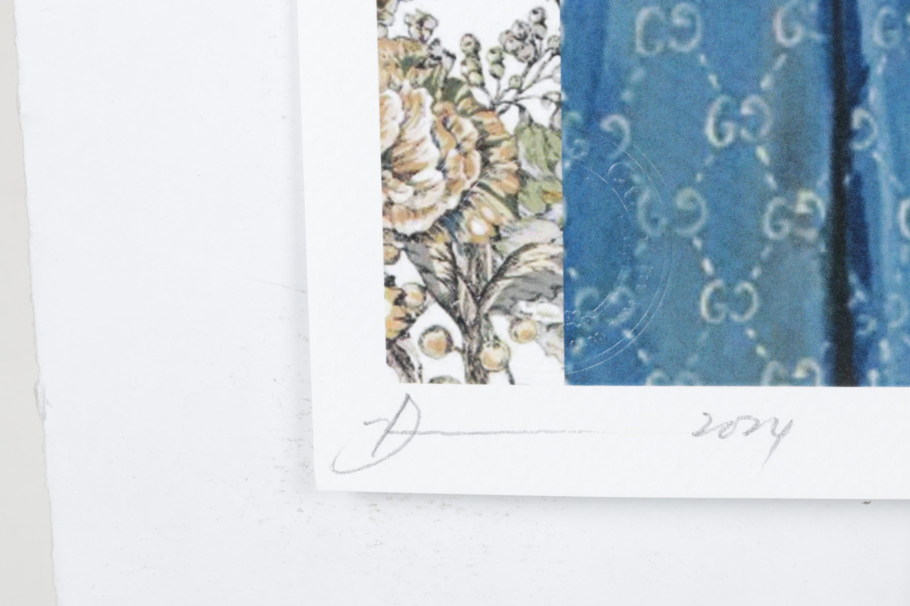 Death NYC Pop Art Graphic Print Homage to Christian Dior x Gucci, 2024