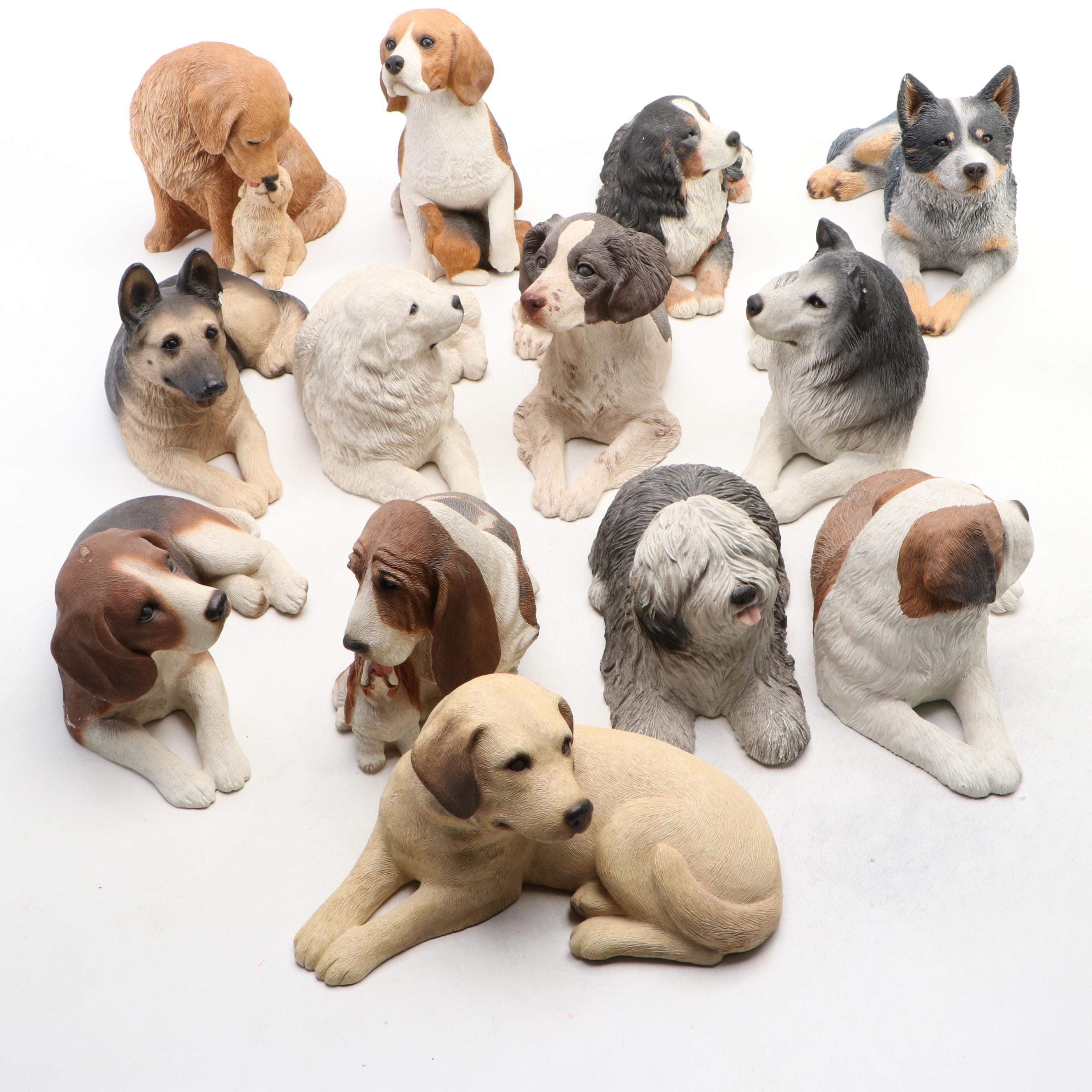 Sandicast Ceramic Australian Cattledog, Bernese Mountain Dog, More Sculptures