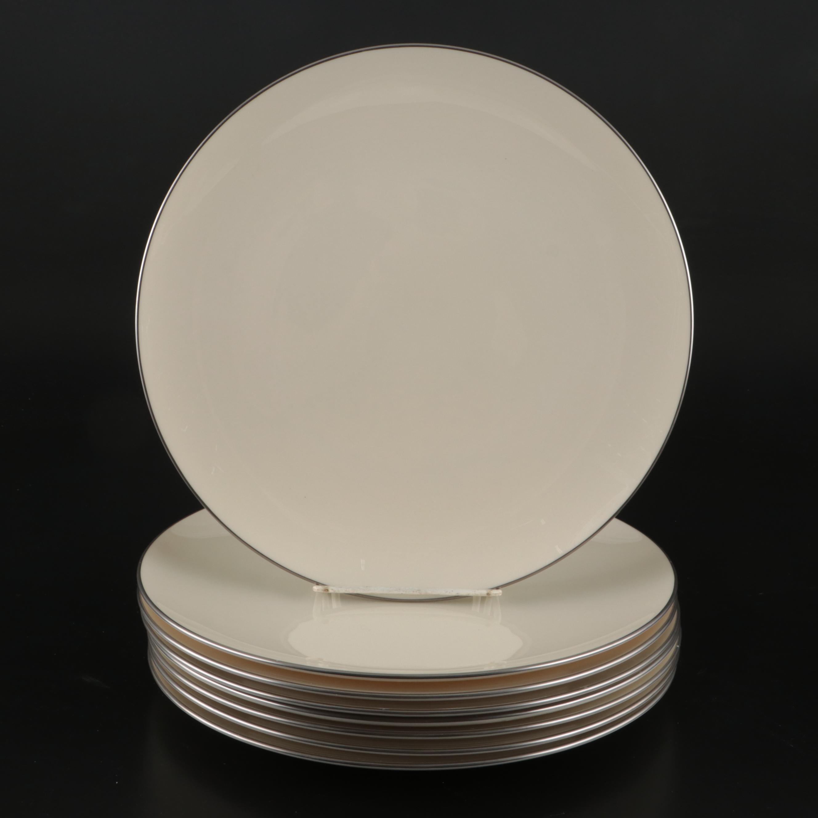 Lenox "Olympia Platinum" Porcelain Dinnerware. 1952-1982