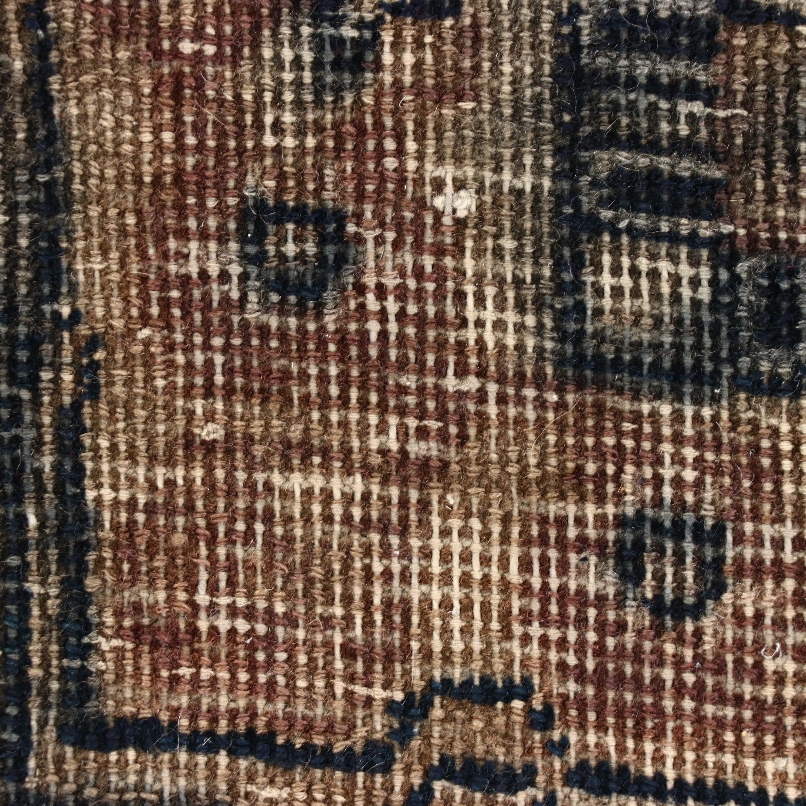 4'1 x 5'7 Hand-Knotted Persian Tabriz Style Area Rug