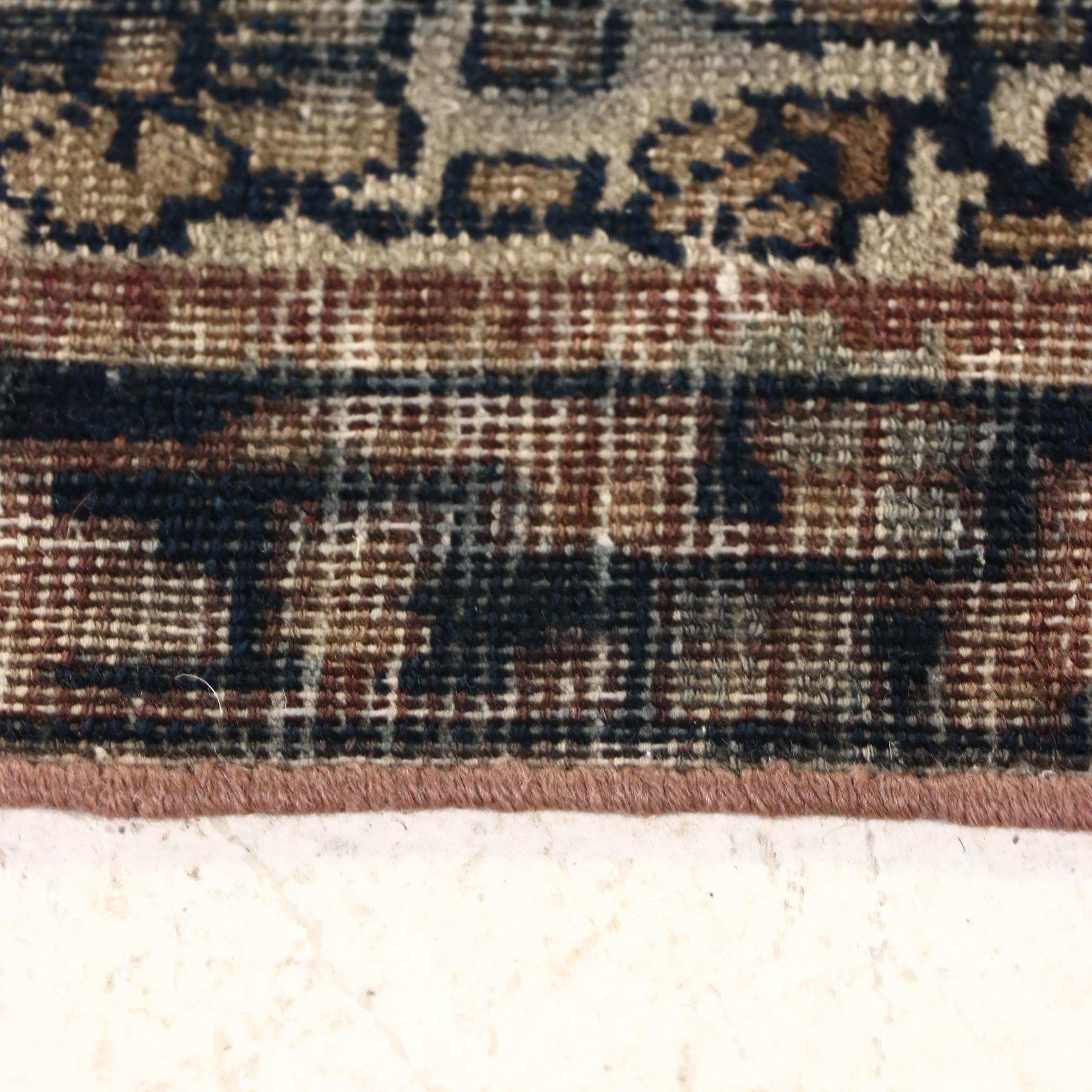 4'1 x 5'7 Hand-Knotted Persian Tabriz Style Area Rug