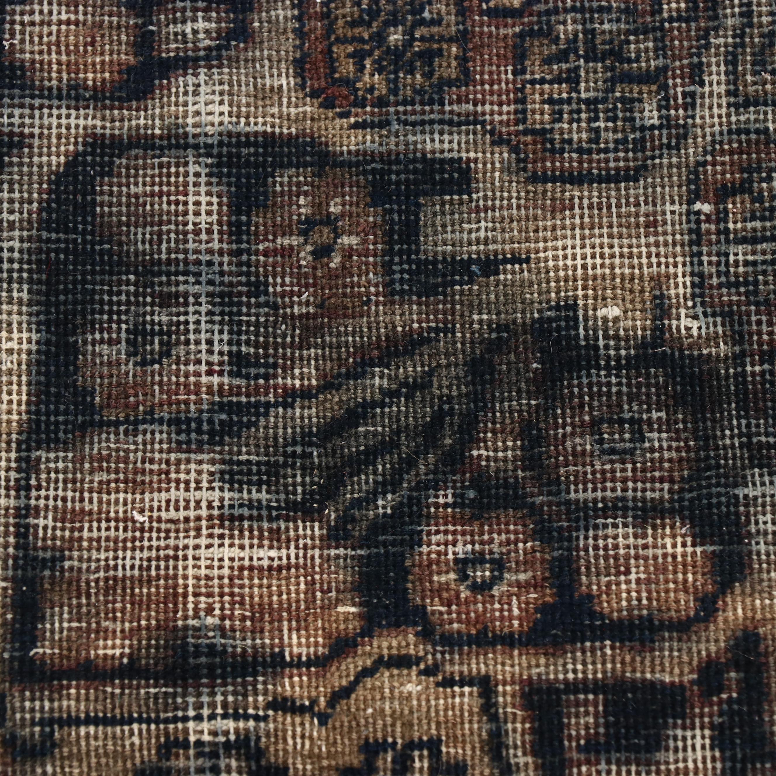 4'1 x 5'7 Hand-Knotted Persian Tabriz Style Area Rug