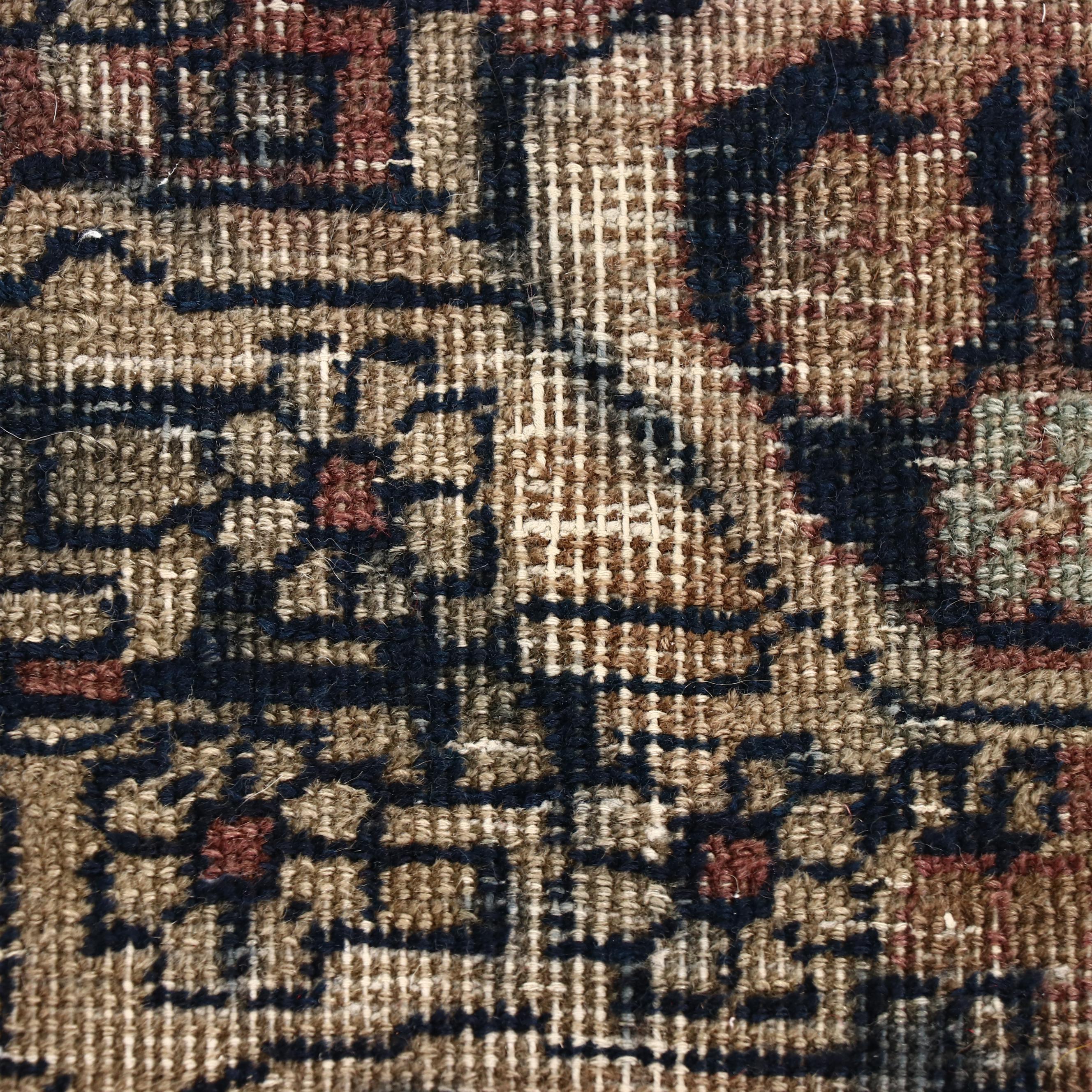 4'1 x 5'7 Hand-Knotted Persian Tabriz Style Area Rug