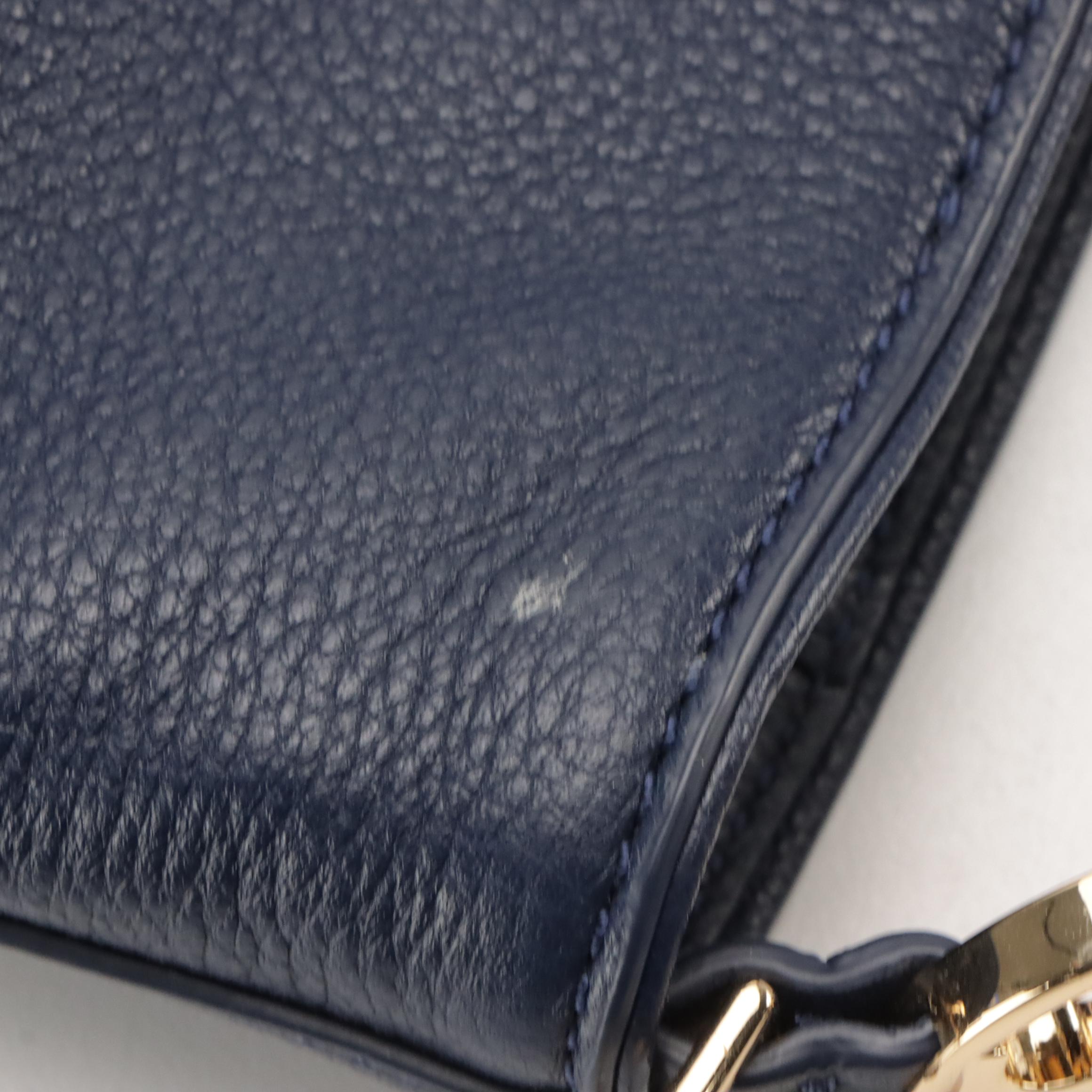 Tory Burch Duet Stripe Hobo Two-Way Bag in Red, White and Blue Leather, With Tag