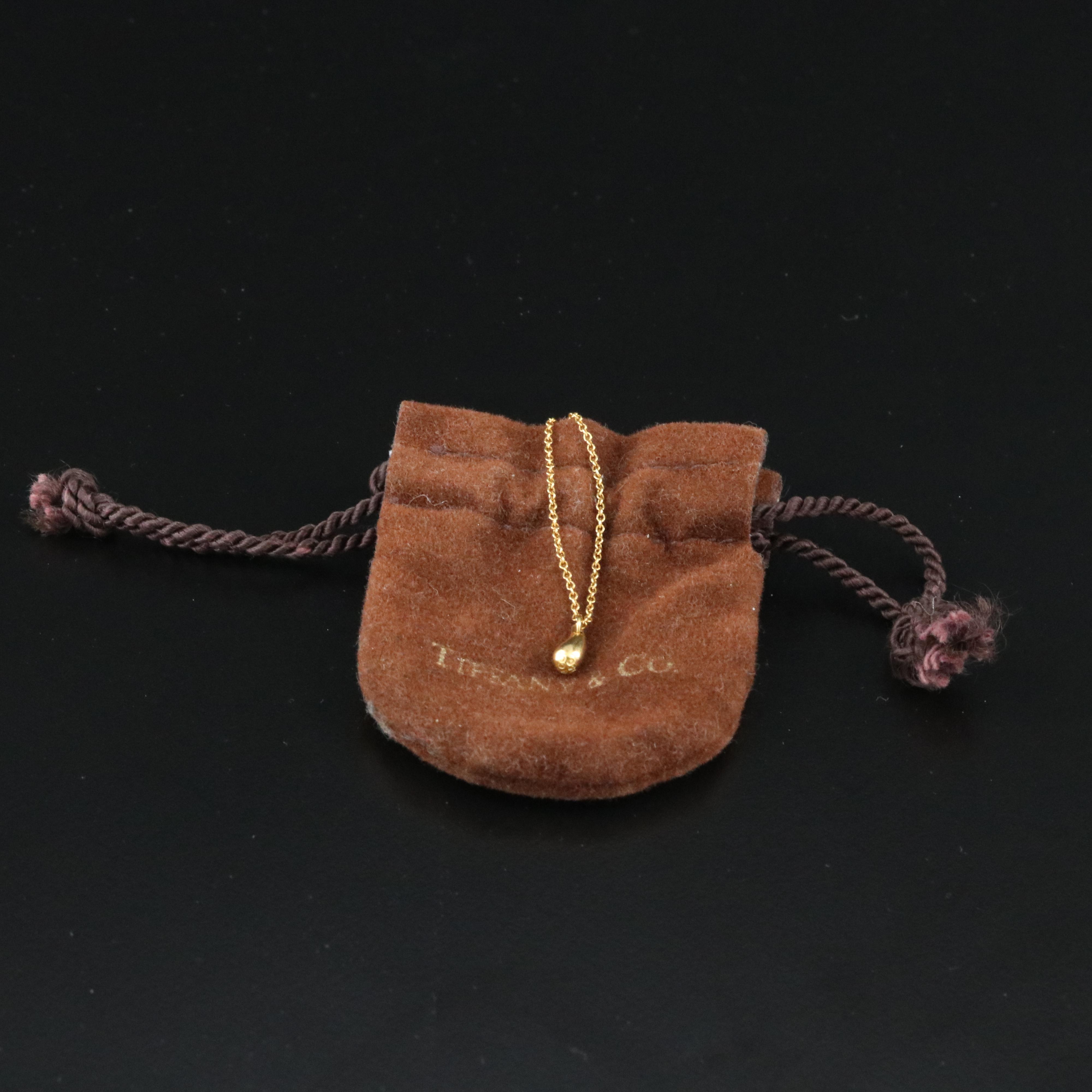 Elsa Peretti for Tiffany & Co. 18K Teardrop Necklace