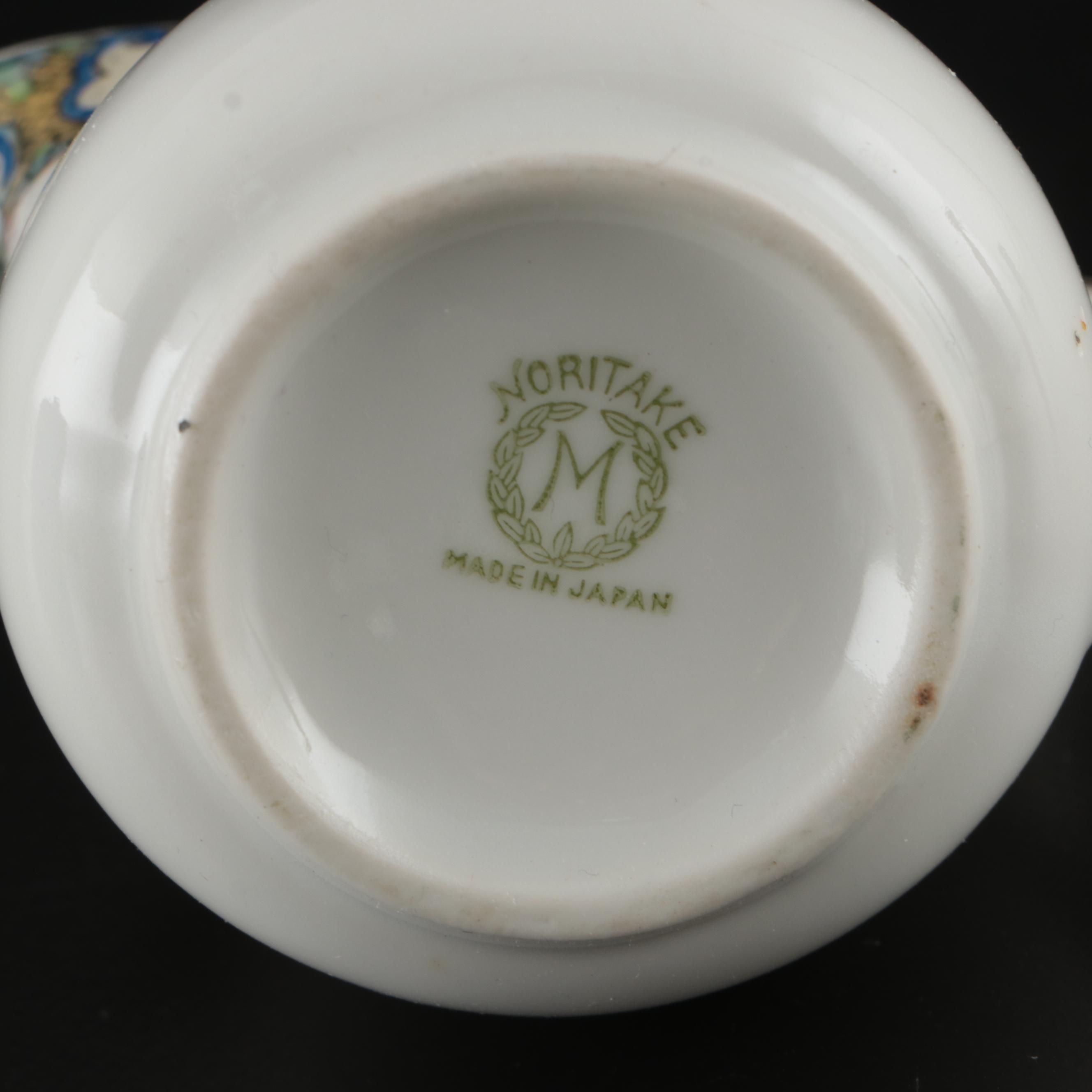 Hall's "Rose Parade" Casserole Dish and Child's Partial Tea Set