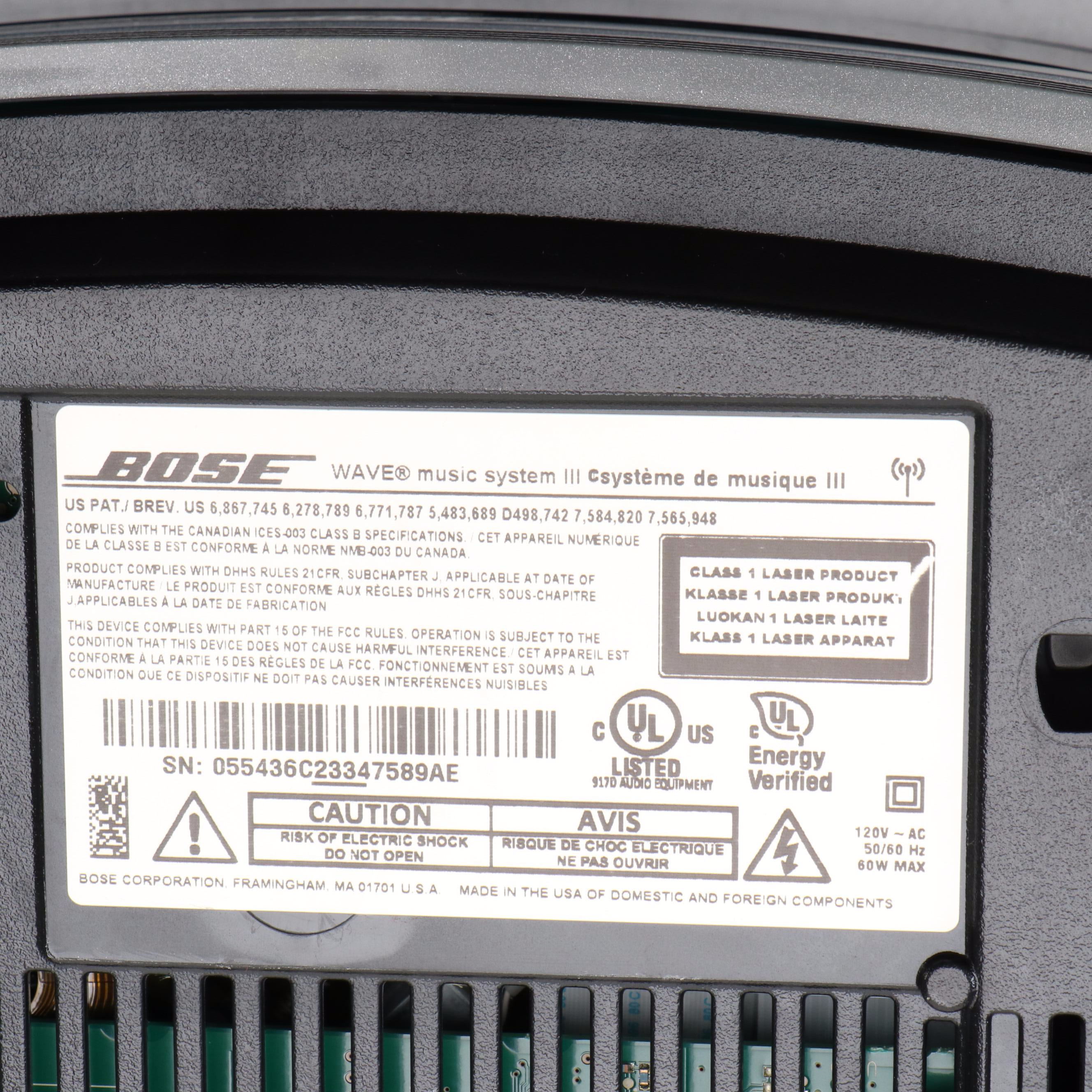 Bose Wave Music System III