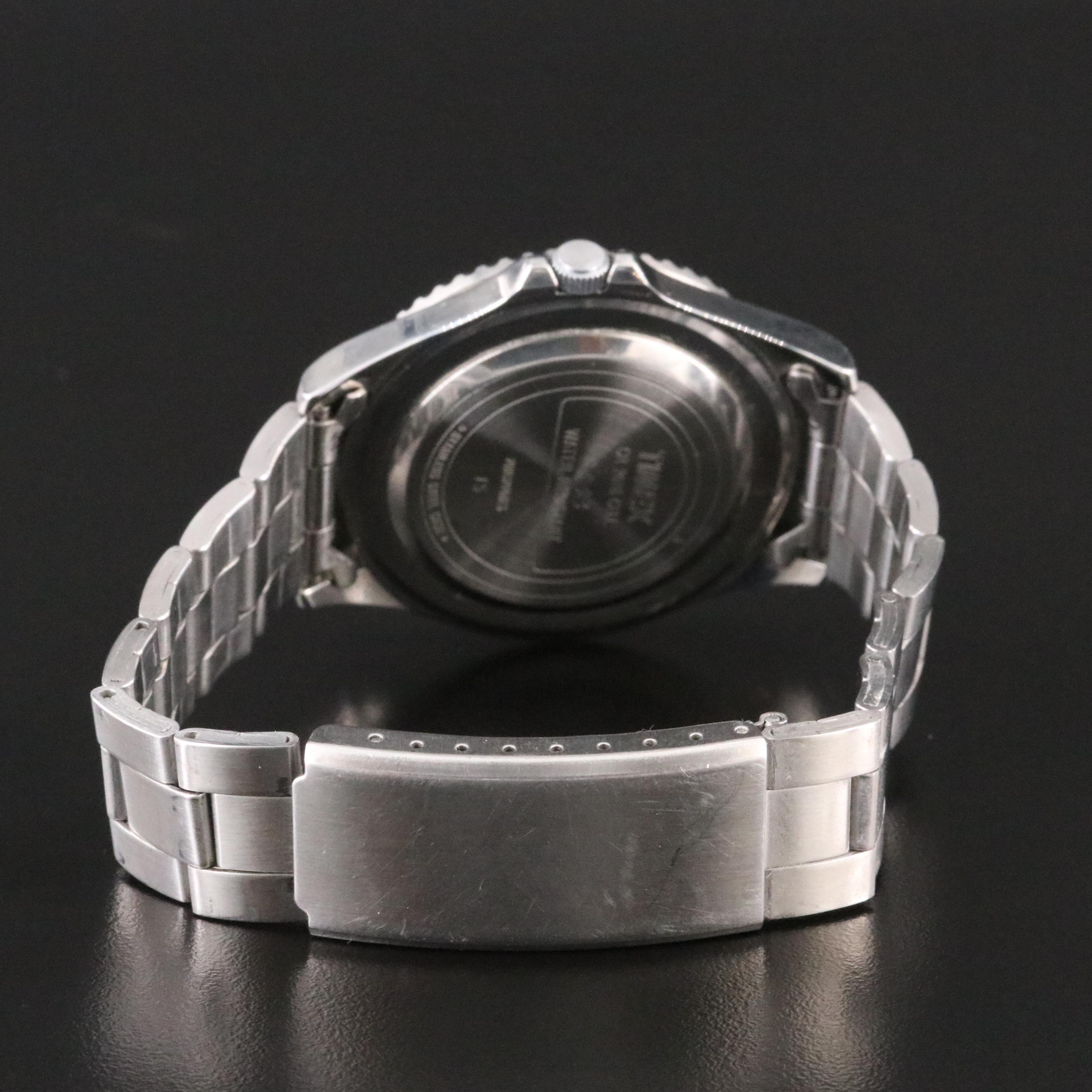 Timex Day-Date 30 Meters Water Resistant Watch