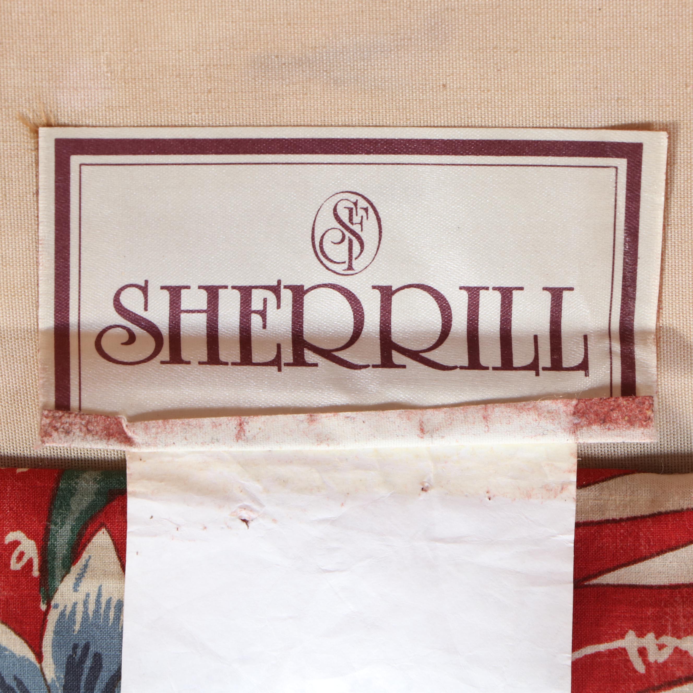 Sherrill Custom-Upholstered English Roll-Arm Sofa