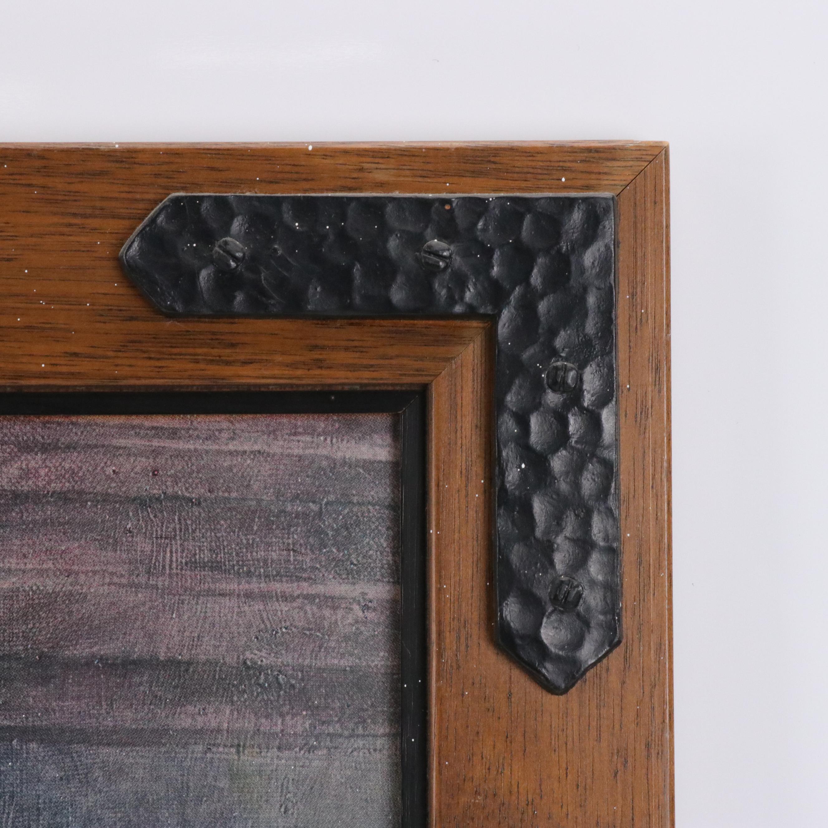 Offset Lithograph After W. H. Lippincott "Solid Comfort"