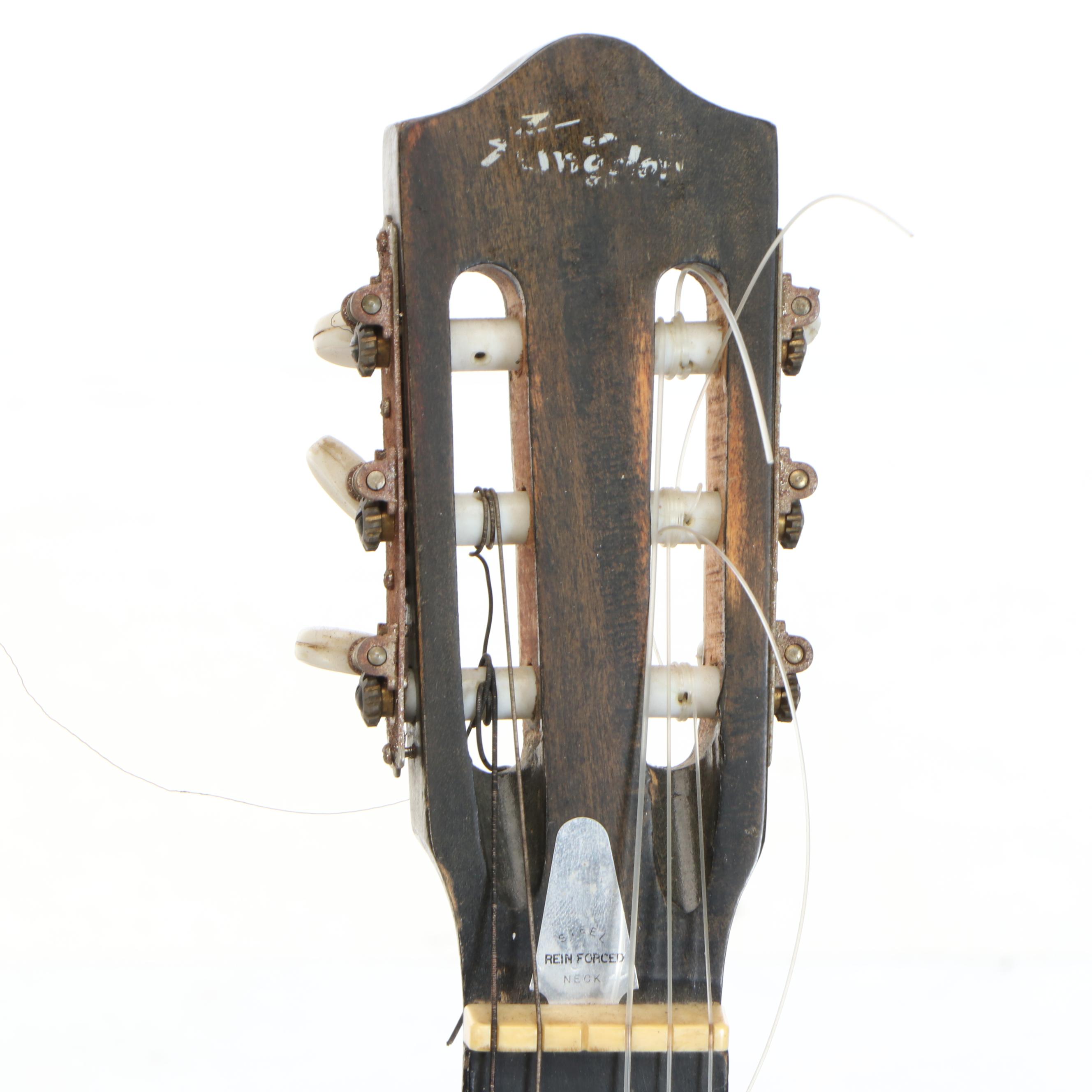 Kingston Spruce Top Acoustic Guitar, Mid to Late 20th Century