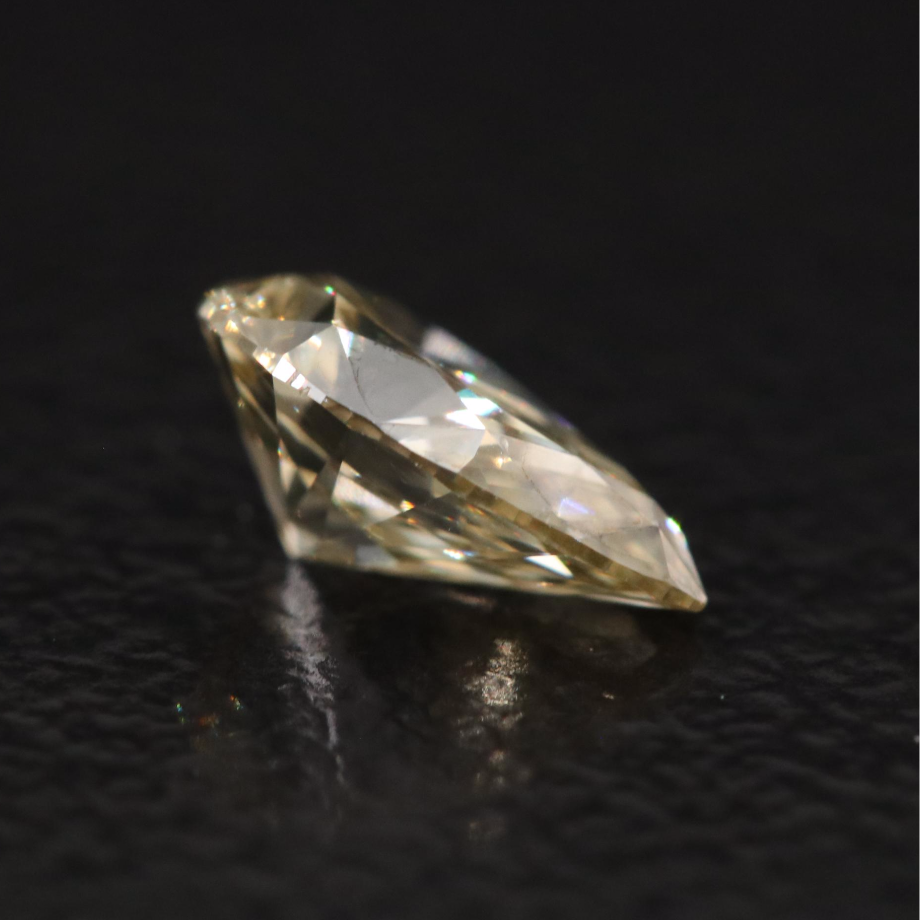 Loose 0.52 CT Fancy Yellow Diamond